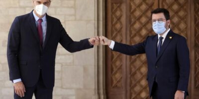 Pere Aragons réclame amnistie et référendum et Pedro Snchez l&rsquo;appelle à une négociation « sans précipitation et sans délais »
