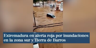 La Dana provoque de graves inondations à Huelva et en Estrémadure