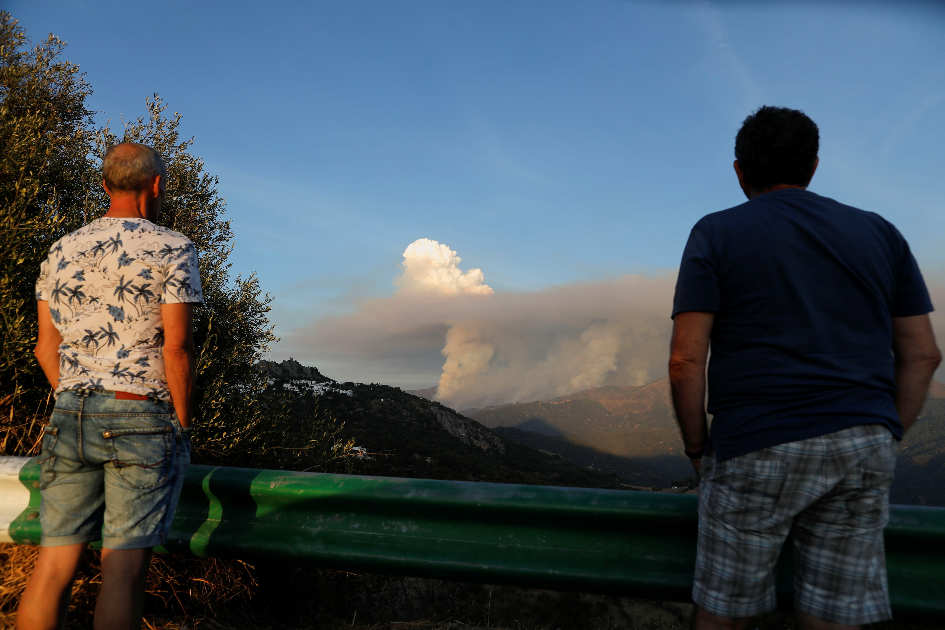Nuages ​​de fumée appelés "piroc