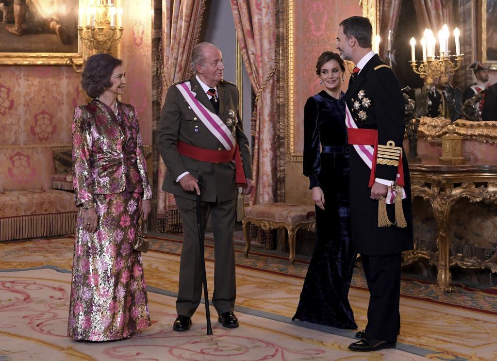 Felipe VI et la reine Letizia, avec les Em Kings