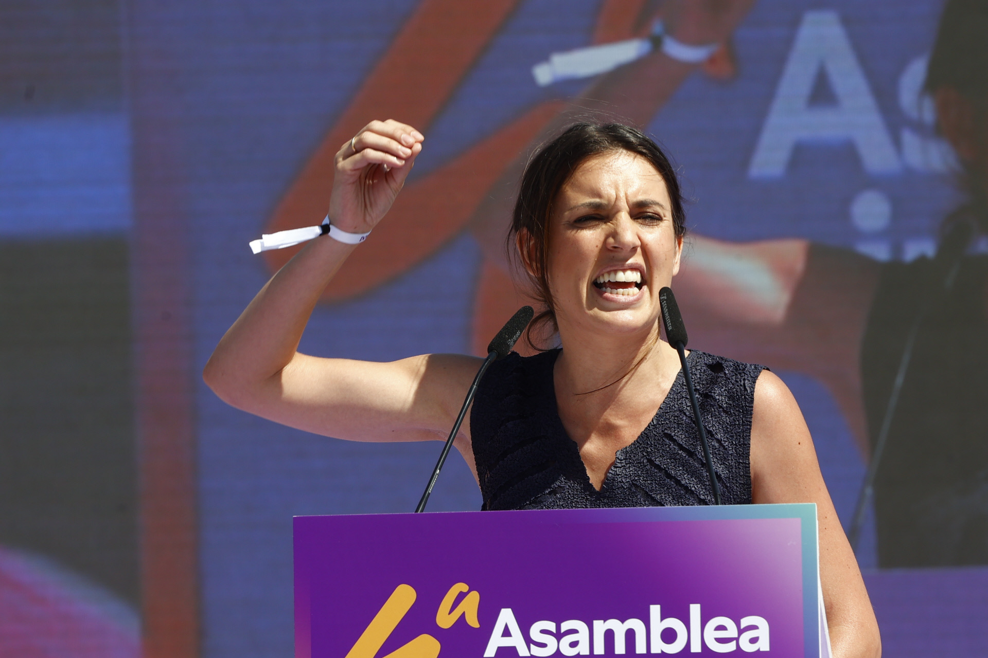 La ministre de l'Égalité, Irene Montero.