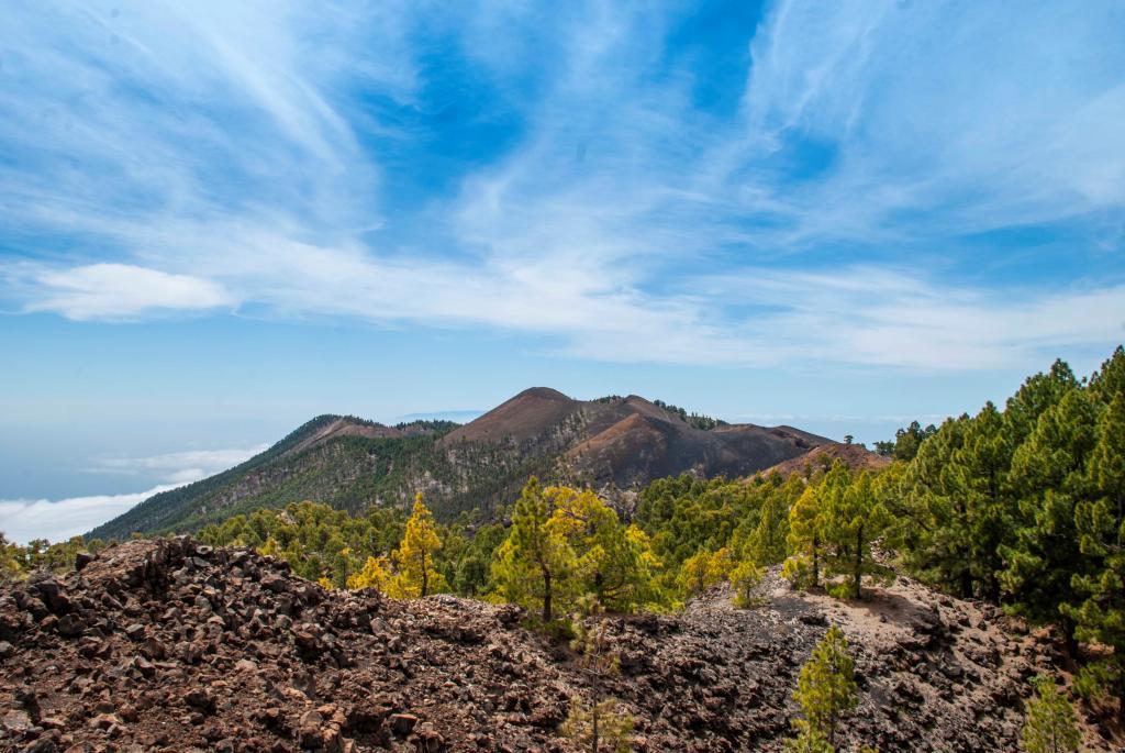 Image d'archive de la Cumbre Vieja de La Palma