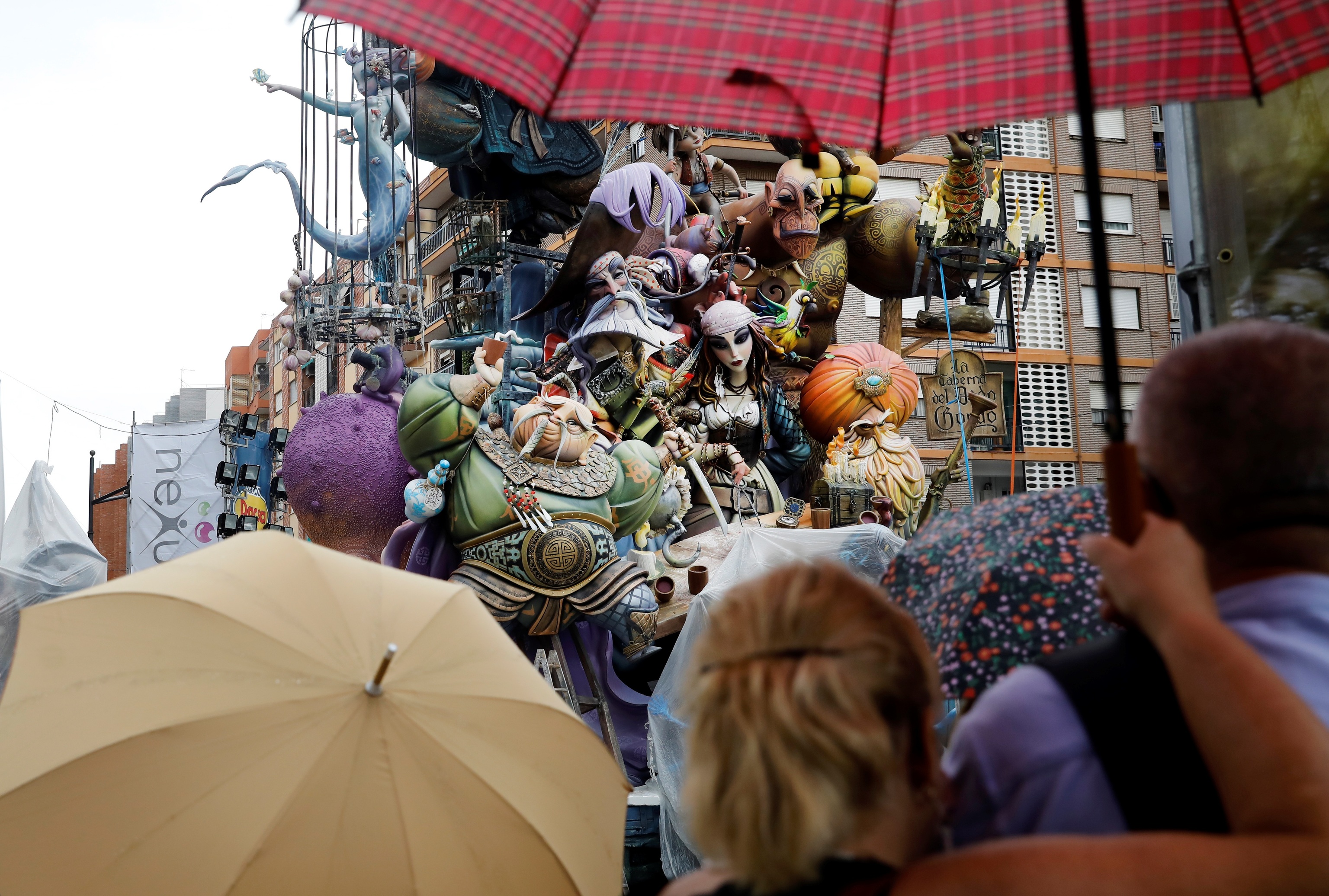 La semaine des Fallas est accompagnée