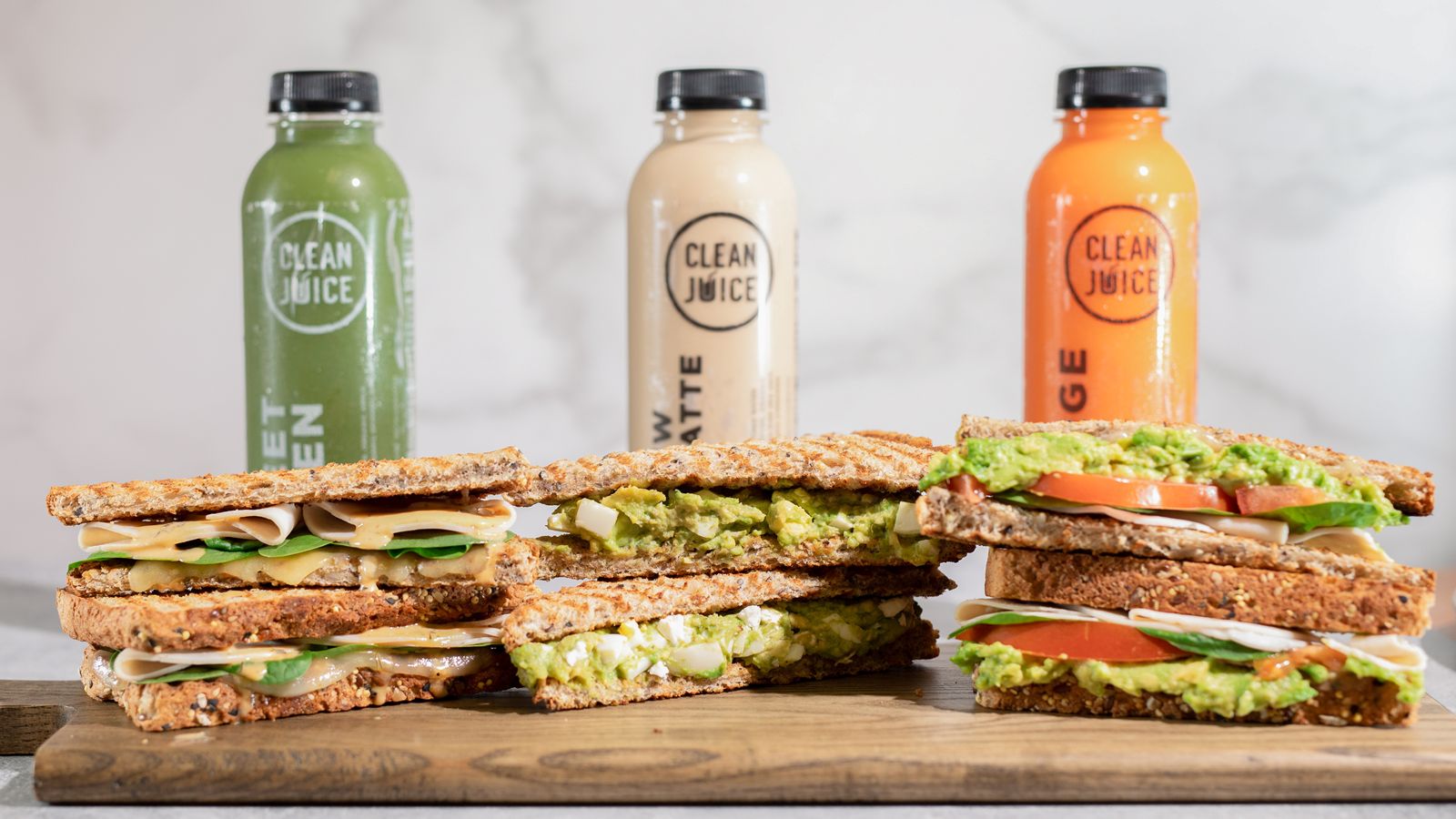 Clean Juice présente de nouveaux sandwichs biologiques Clean Juice présente de nouveaux sandwichs biologiques