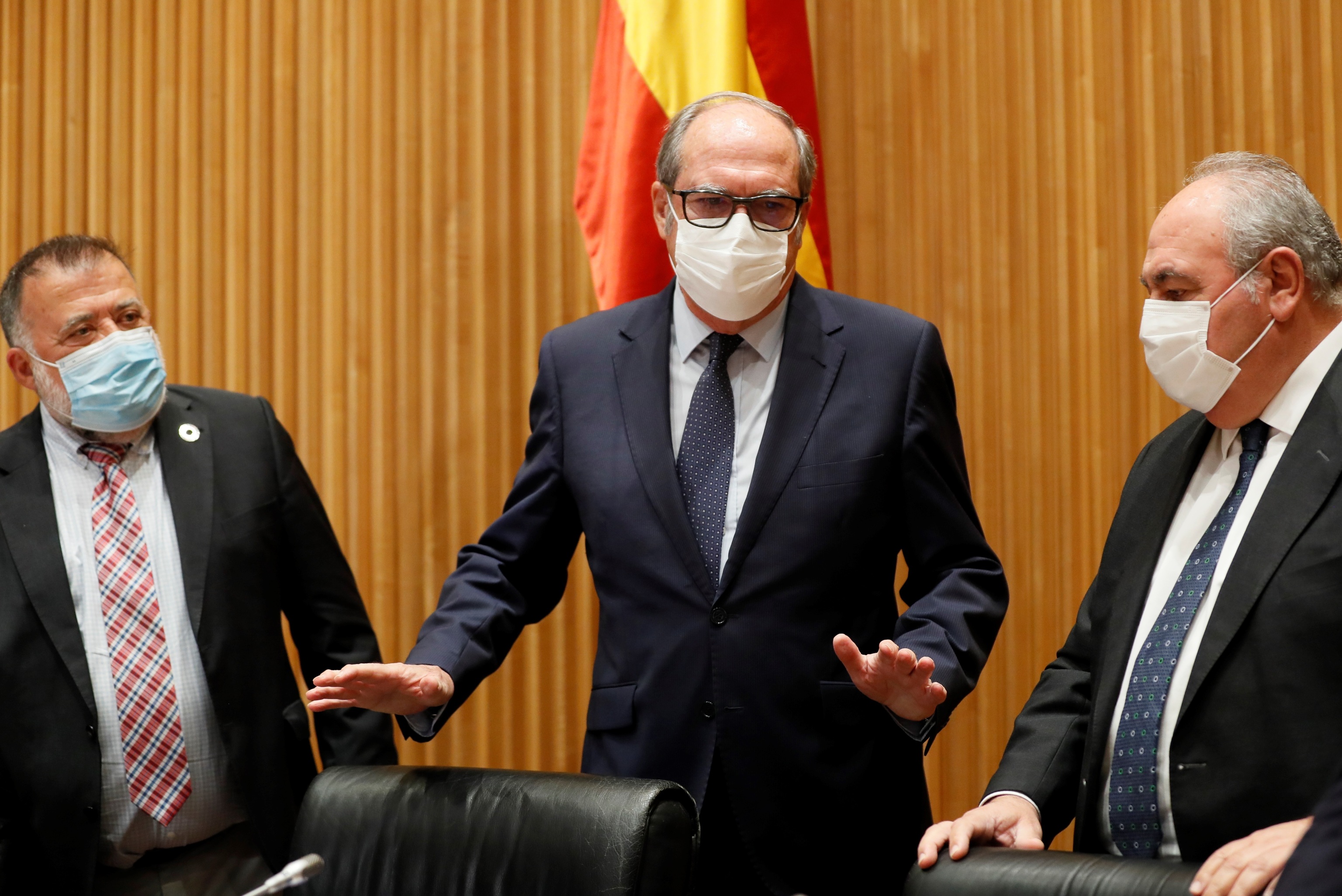 Ángel Gabilondo, ce mercredi, aux Cortes.