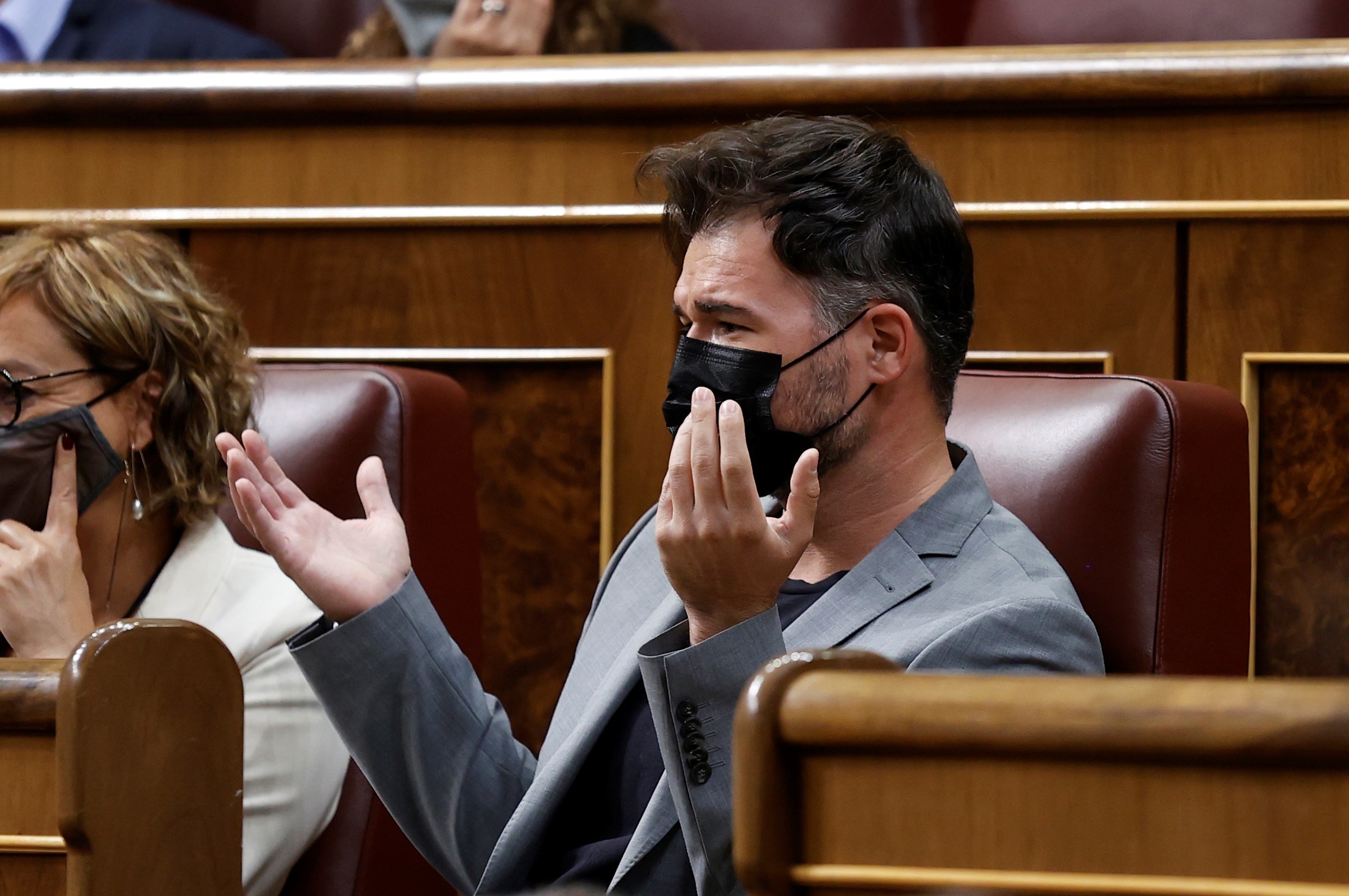 Le porte-parole de l'ERC, Gabriel Rufi