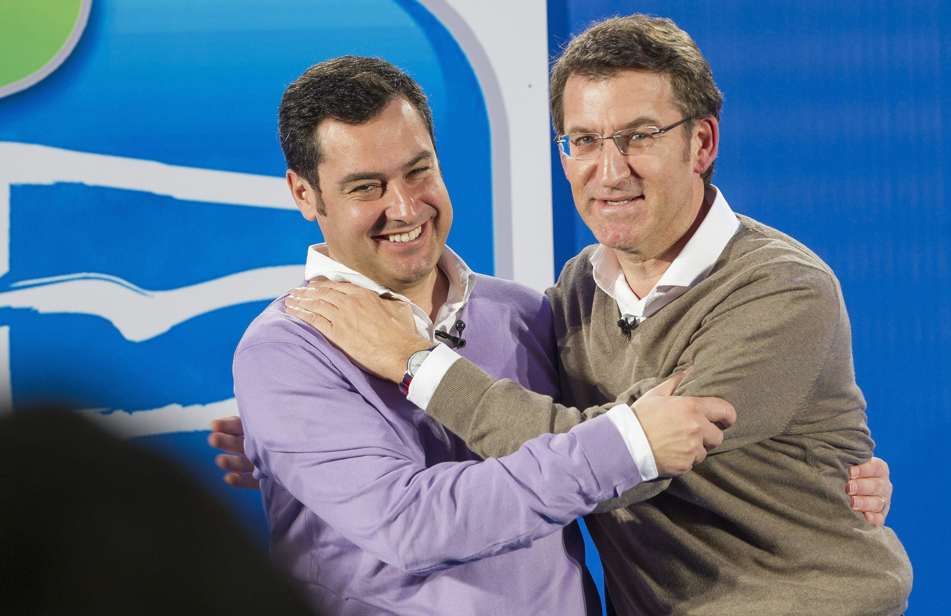 Juanma Moreno et Alberto N