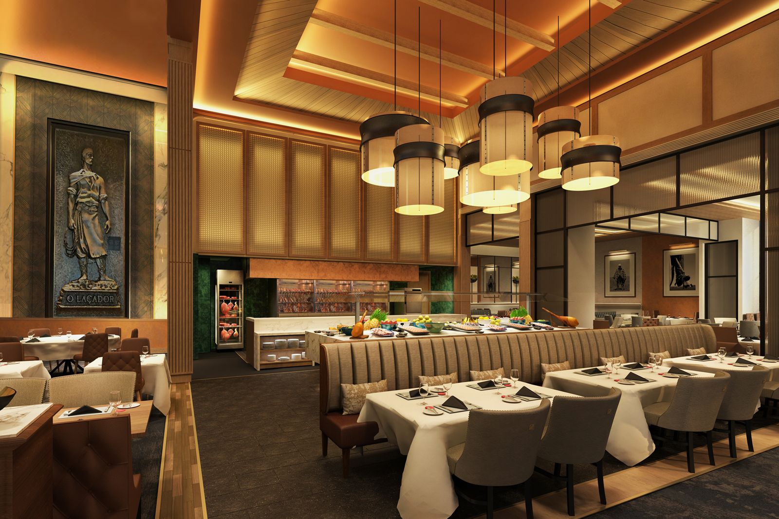 Fogo de Chão utilise l'expertise de Harrison pour présenter un design amélioré au restaurant Oak Brook Fogo de Chão utilise l'expertise de Harrison pour présenter un design amélioré au restaurant Oak Brook