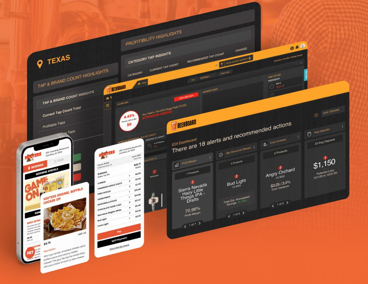 Hooters met en œuvre la technologie SmartOrders de BeerBoard dans tous les magasins appartenant à l'entreprise Hooters met en œuvre la technologie SmartOrders de BeerBoard dans tous les magasins appartenant à l'entreprise
