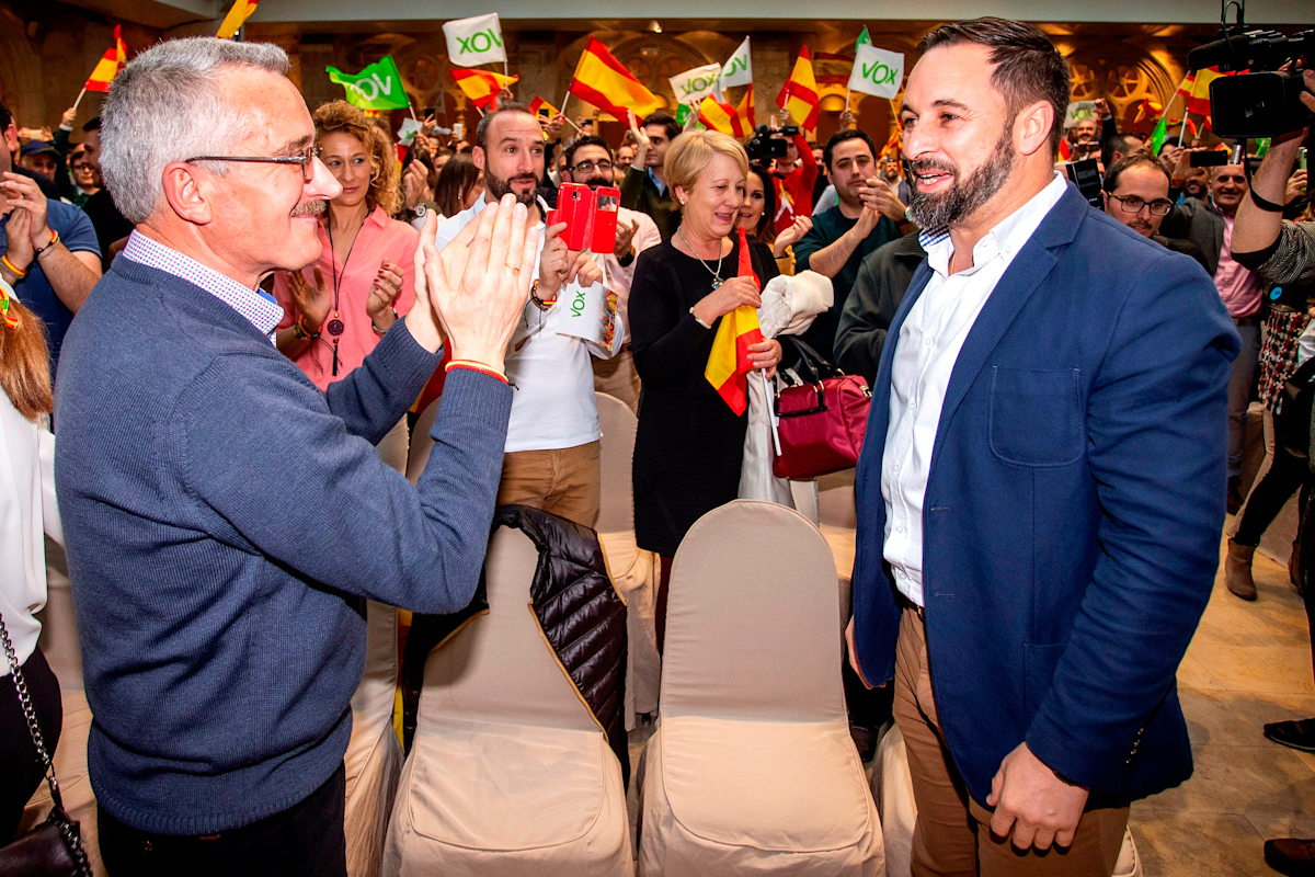 Santiago Abascal et Jos