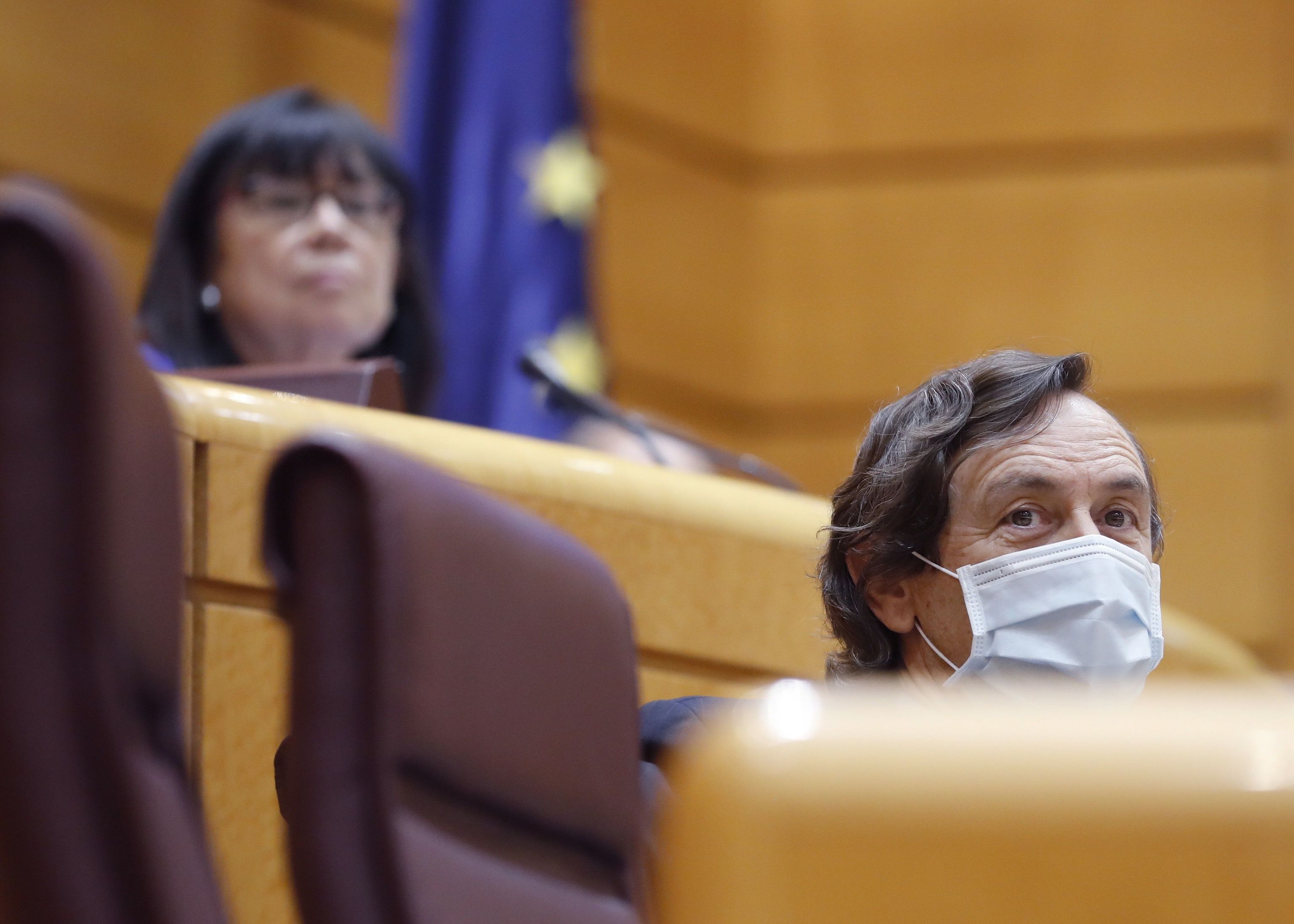 Le « populaire » Rafael Hernando, au Sénat.