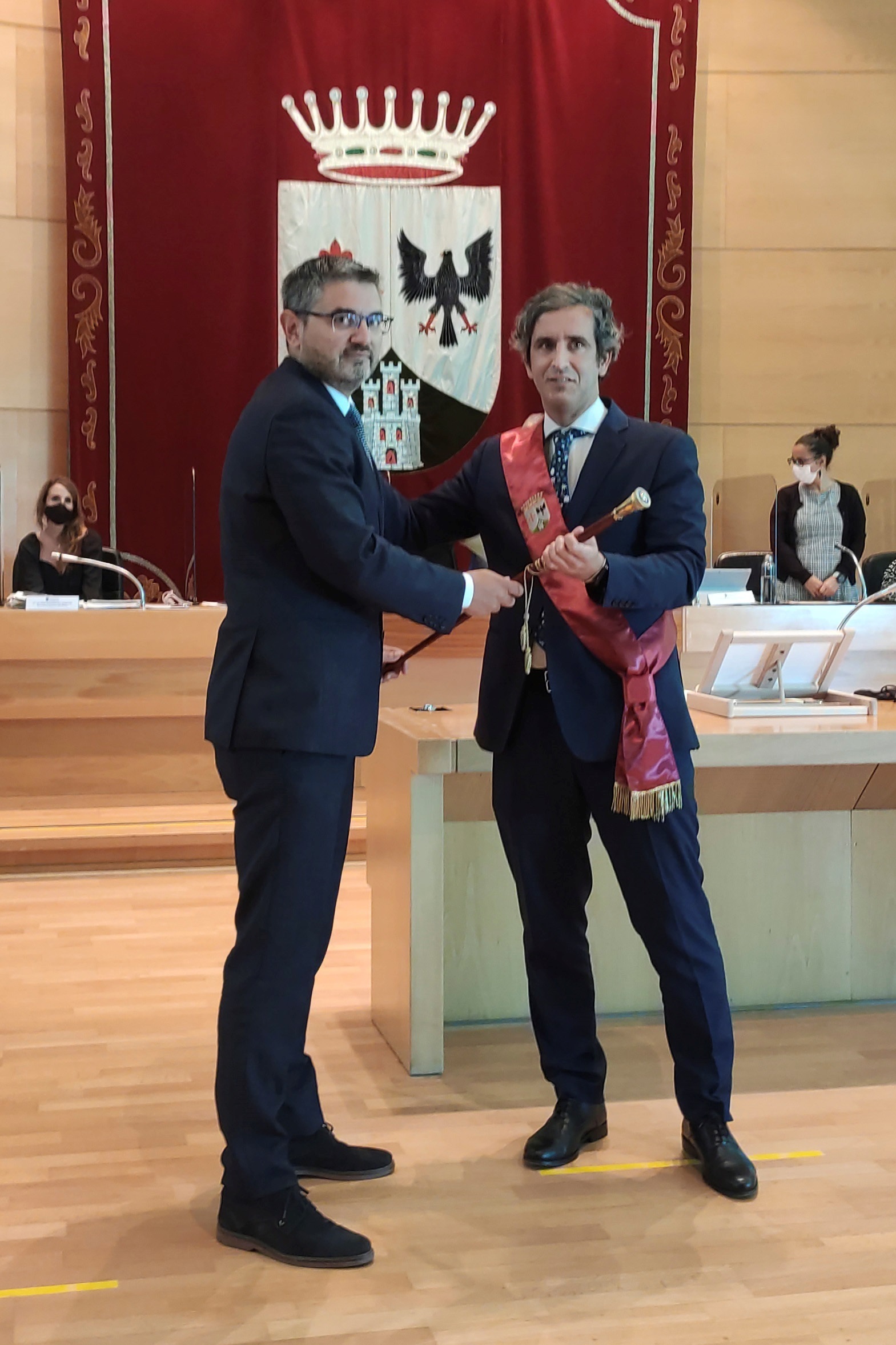 Le maire sortant d'Alcobendas, Rafael S