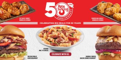 Ruby Tuesday célèbre son 50e anniversaire avec de nouvelles saveurs