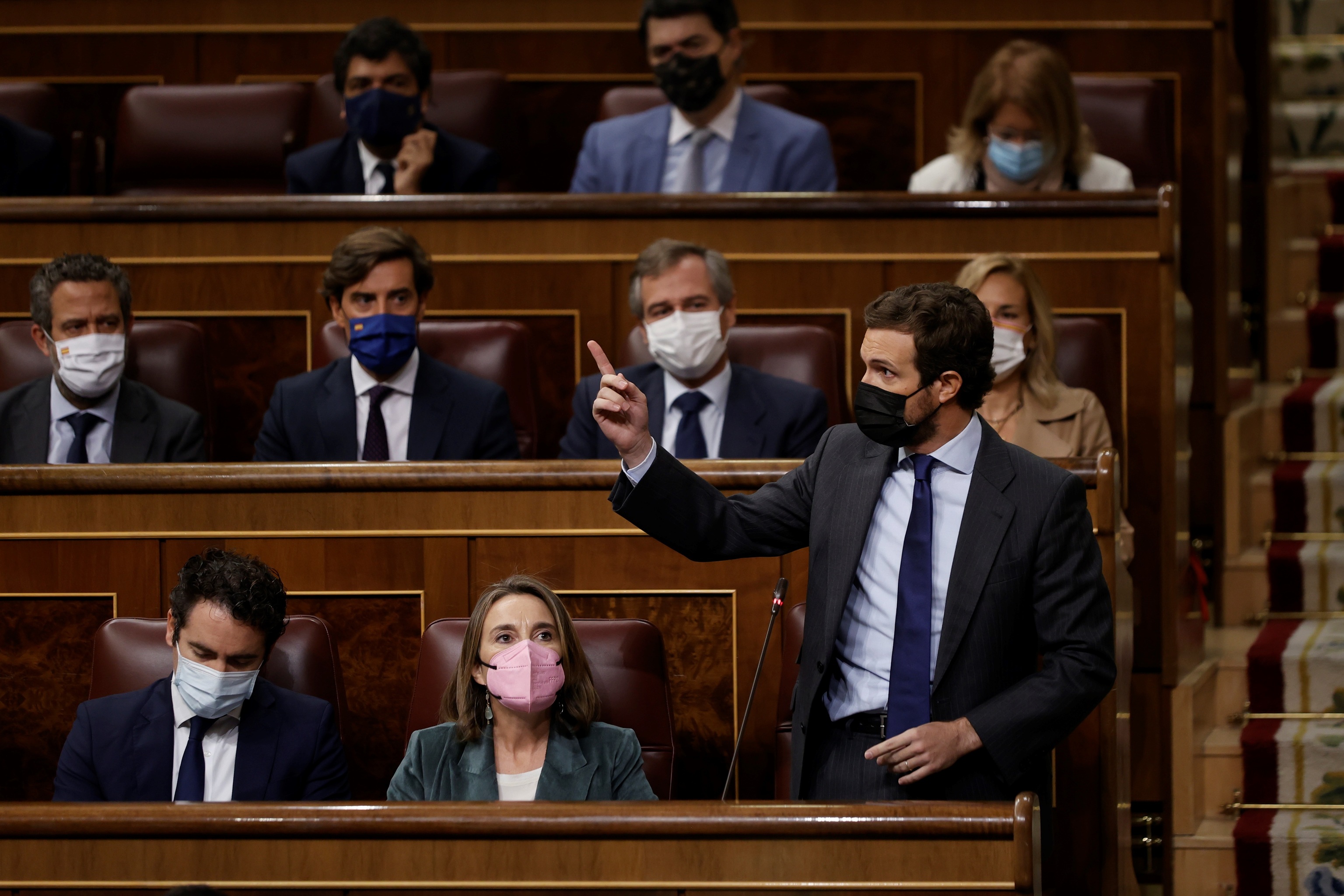 Pablo Casado, lors de son discours