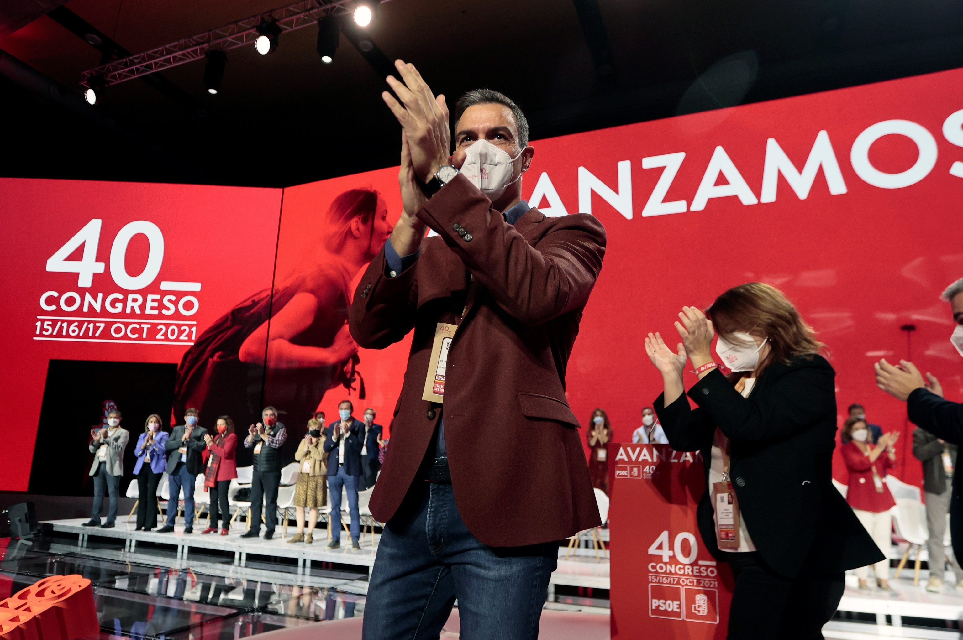 Le Premier ministre et secrétaire général du PSOE, Pedro S