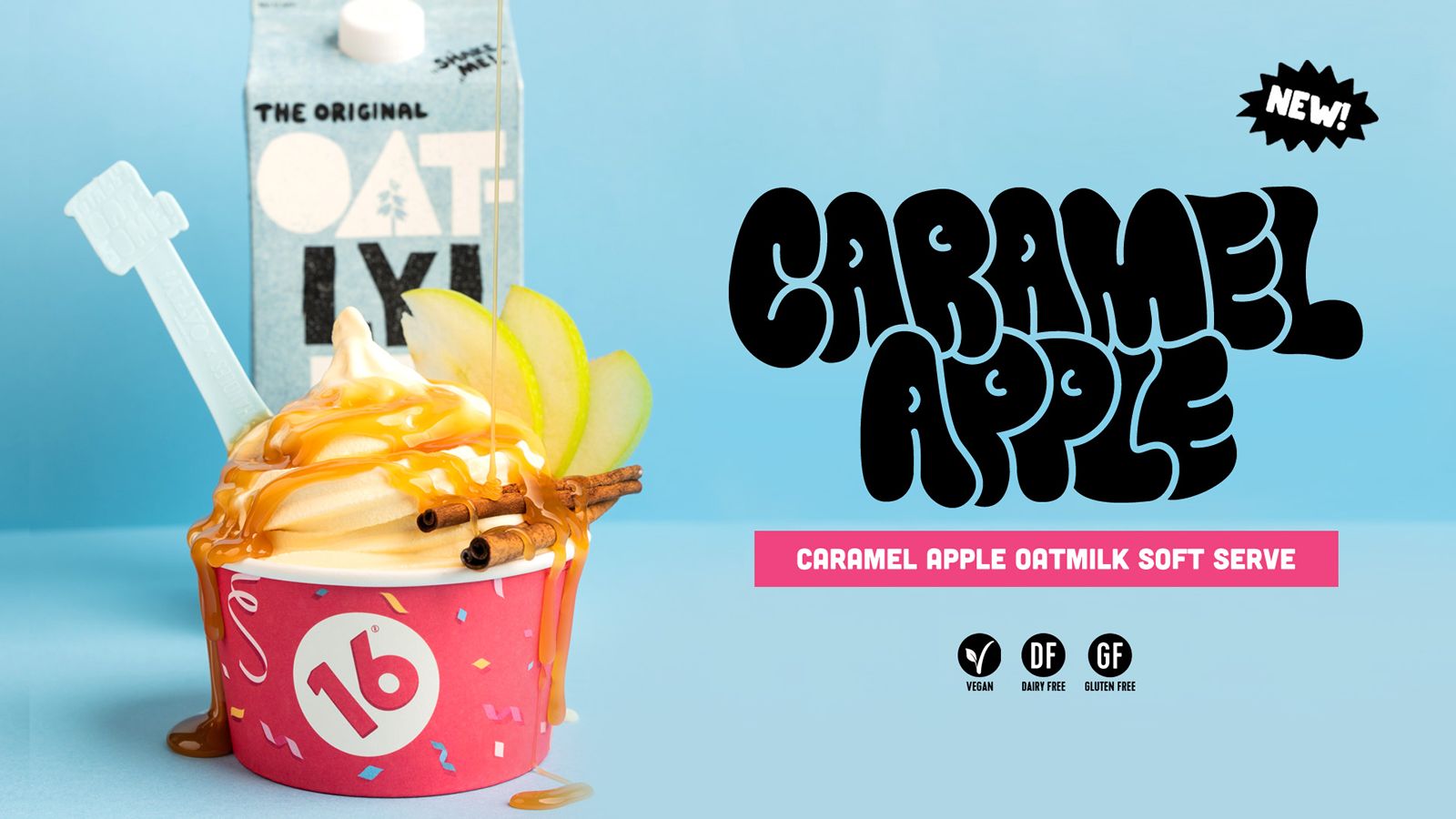 16 poignées et Oatly collaborent pour lancer deux nouvelles saveurs molles de lait d'avoine cette saison des fêtes 16 poignées et Oatly collaborent pour lancer deux nouvelles saveurs molles de lait d'avoine cette saison des fêtes