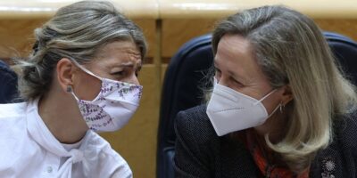Yolanda Daz considère le débat sur la réforme du travail comme « réglé » tandis que Nadia Calvio évite à nouveau de parler d' »abrogation »