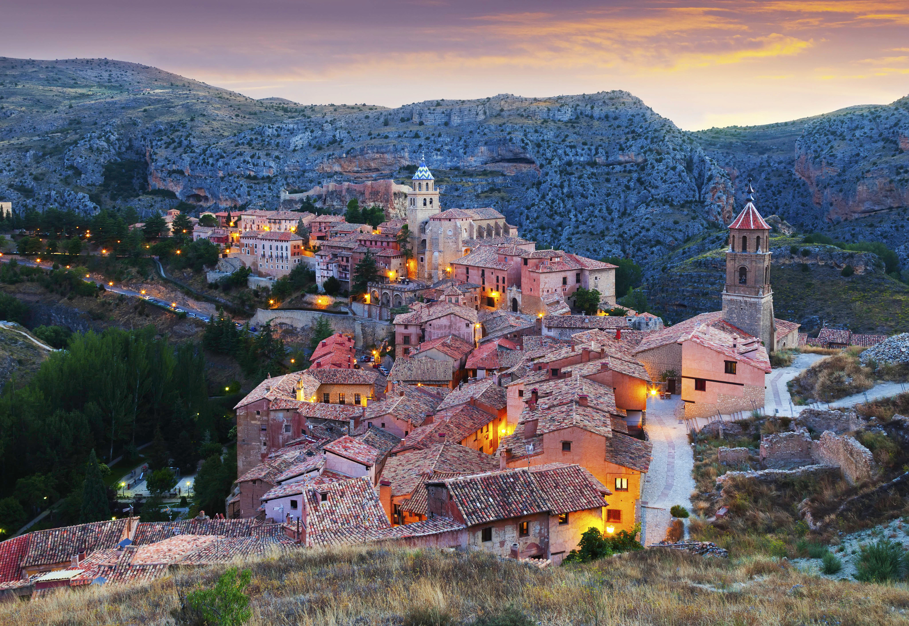 La ville de Teruel d'Albarrac