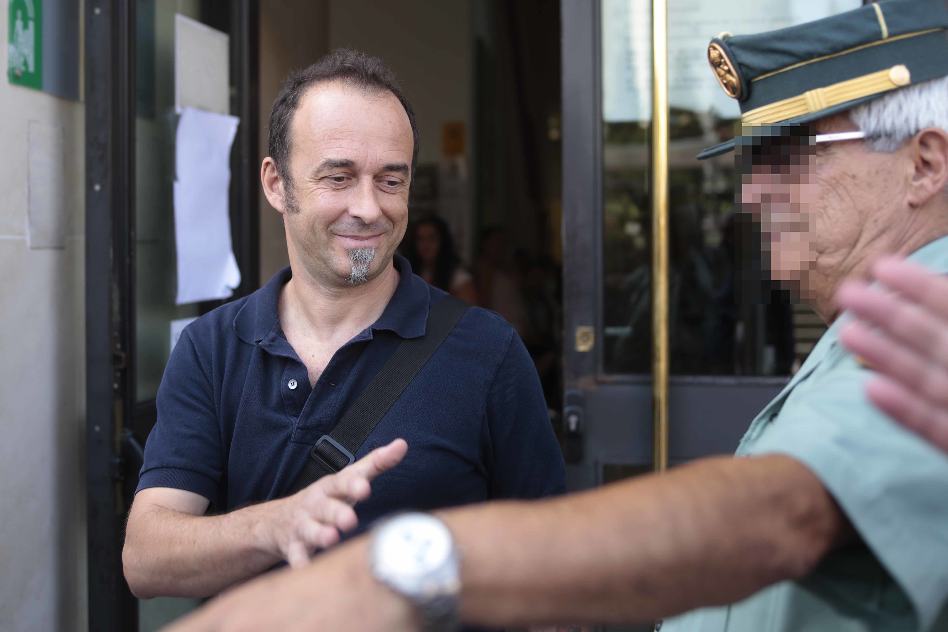 Francesco Arcuri, devant les tribunaux de Grenade en 2017.