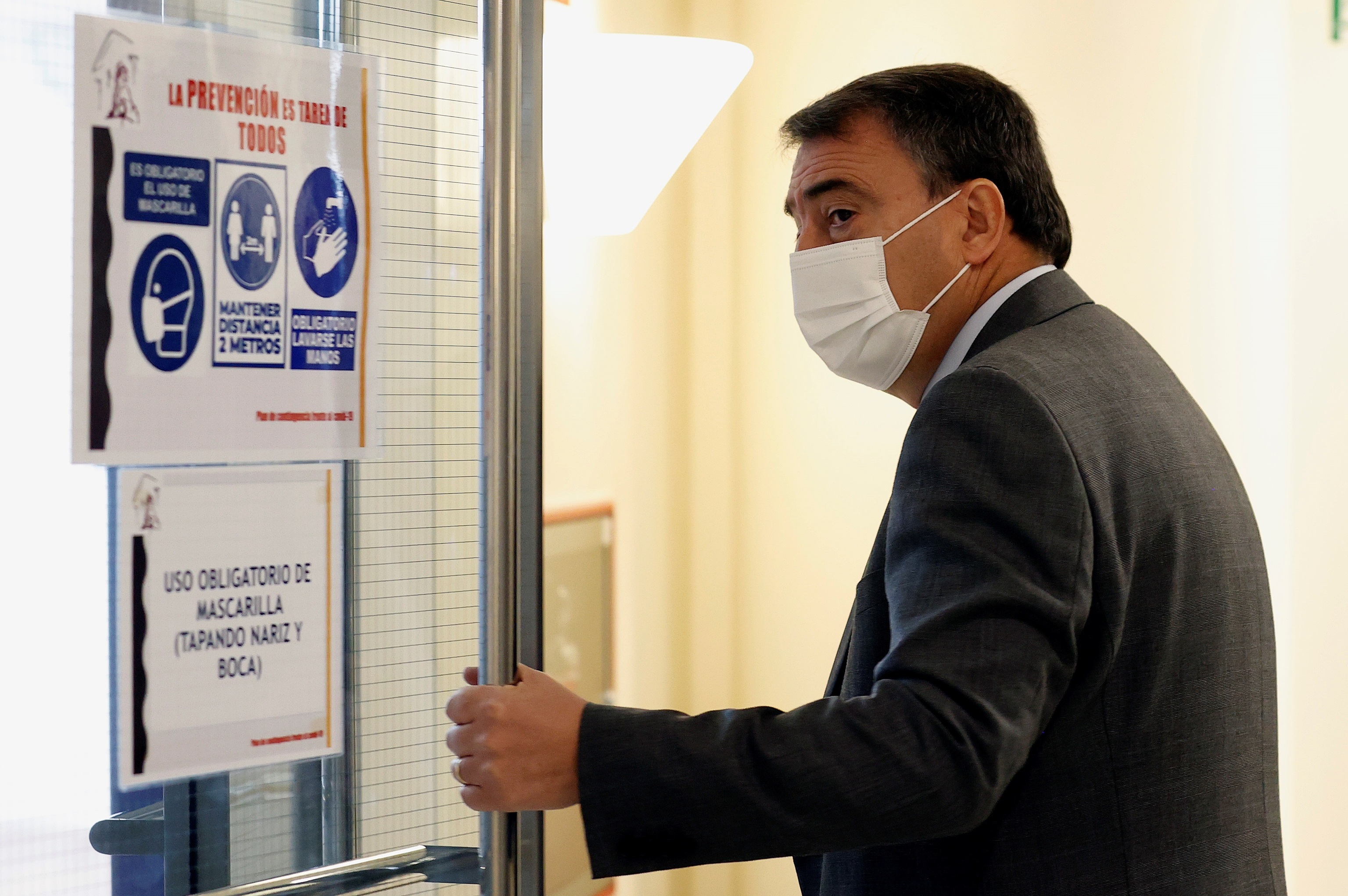 Le porte-parole du PNV au Congrès, Aitor Esteban.