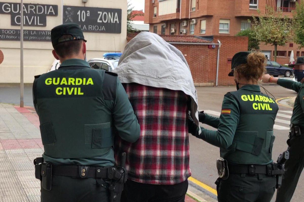 Francisco Javier Almeida, après son arrestation