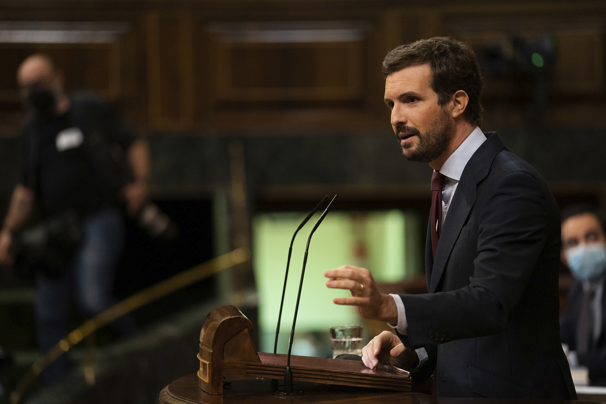 Pablo Casado, lors de son discours