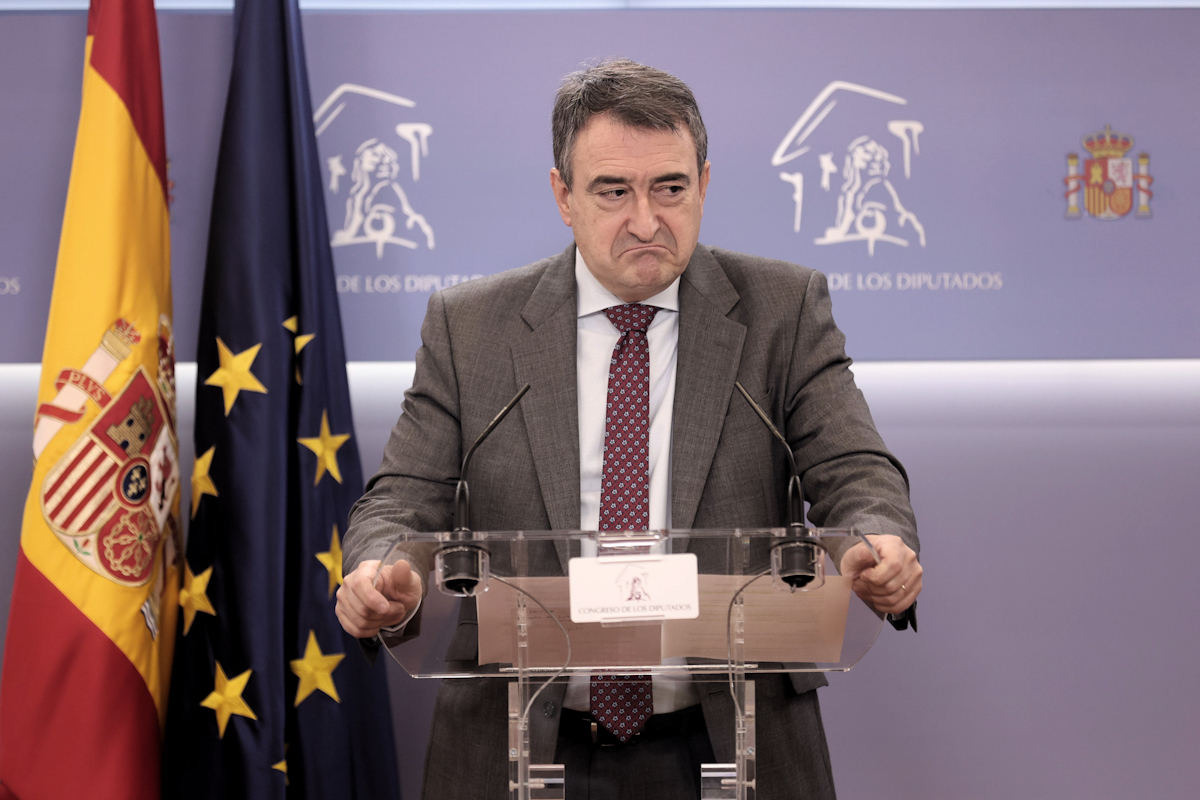 Le porte-parole parlementaire du PNV, Aitor Esteban.