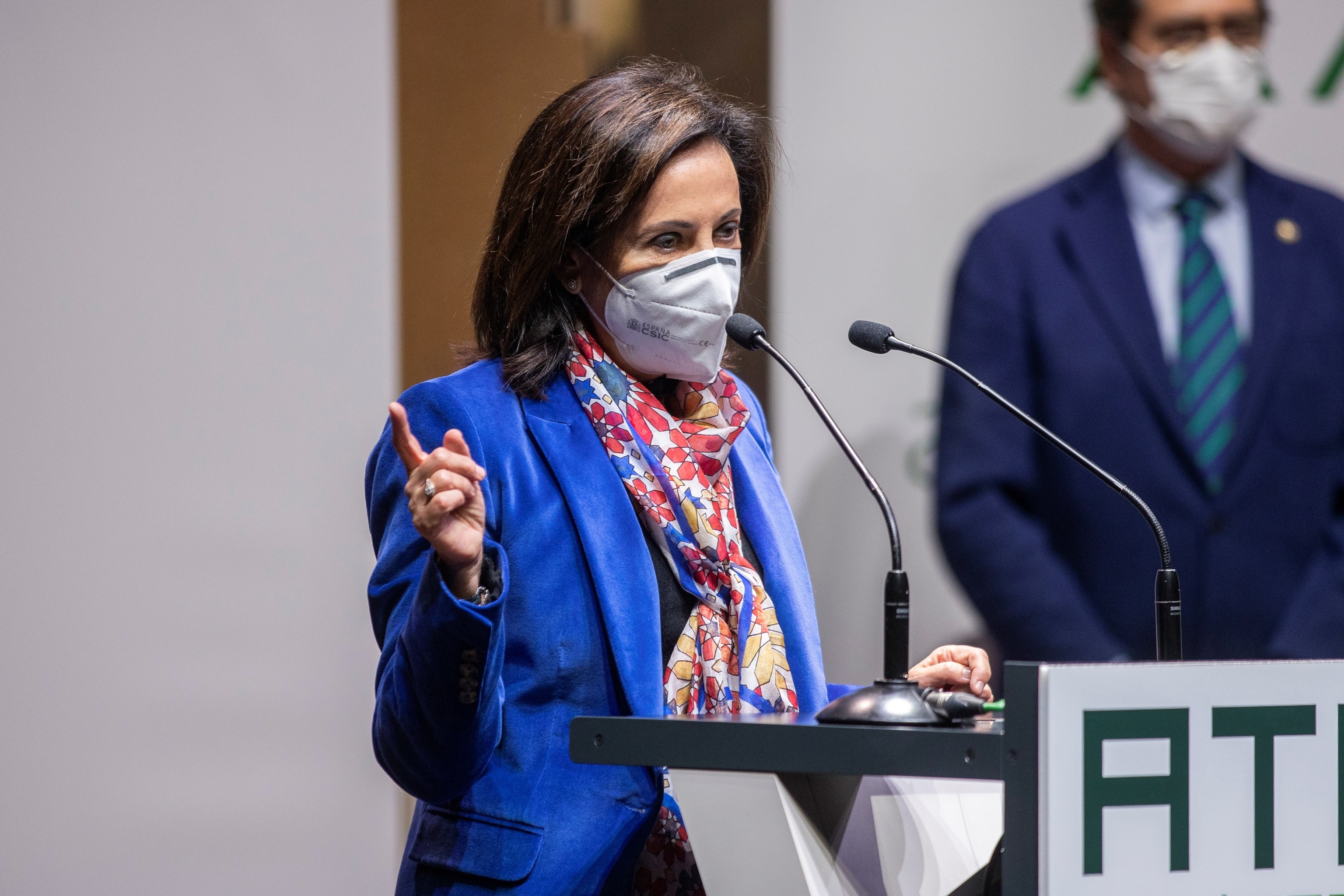 La ministre de la Défense, Margarita Robles, lors de la XX édition