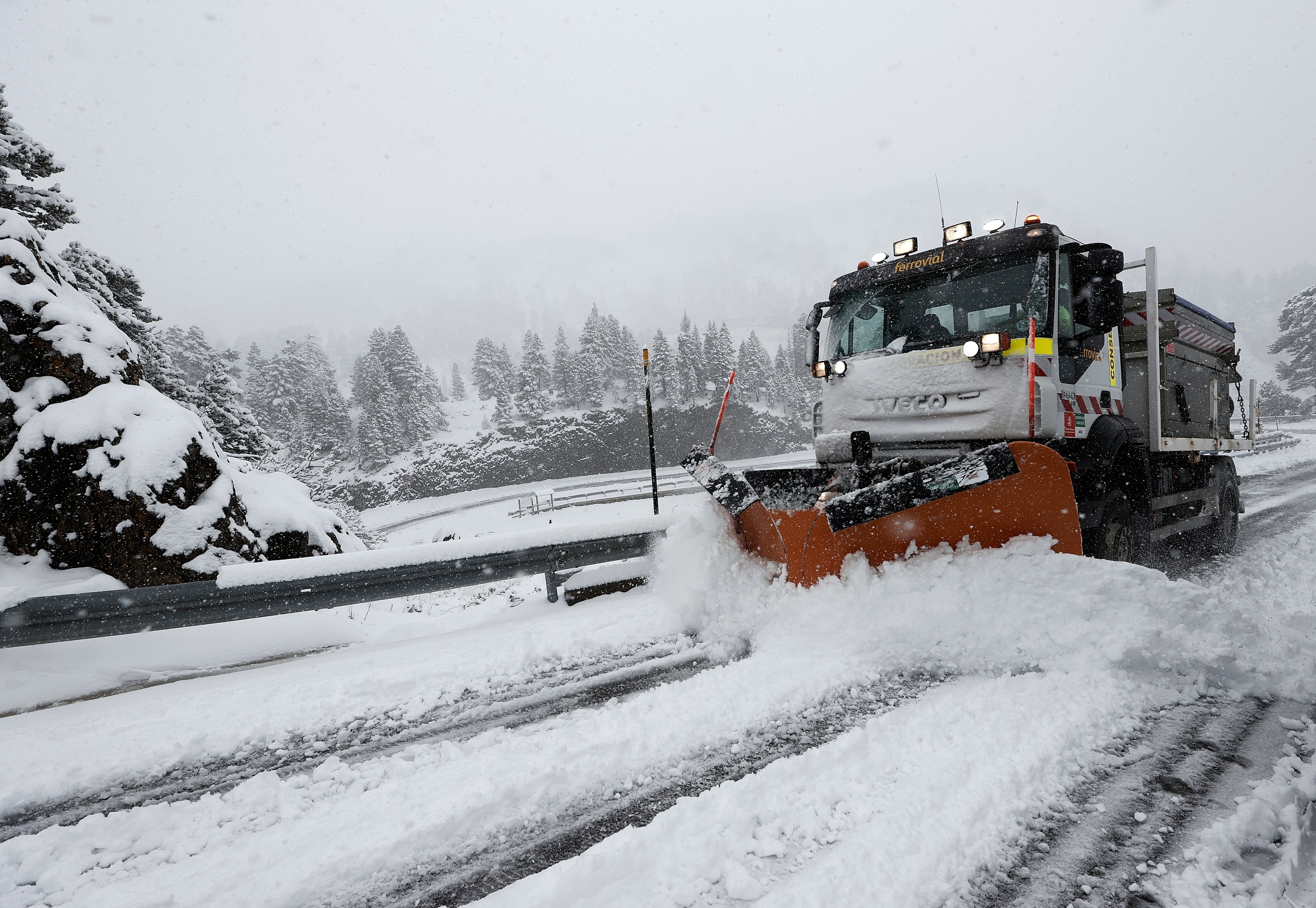 Les premières chutes de neige ont déjà eu lieu dans les Pyrénées navarraises.