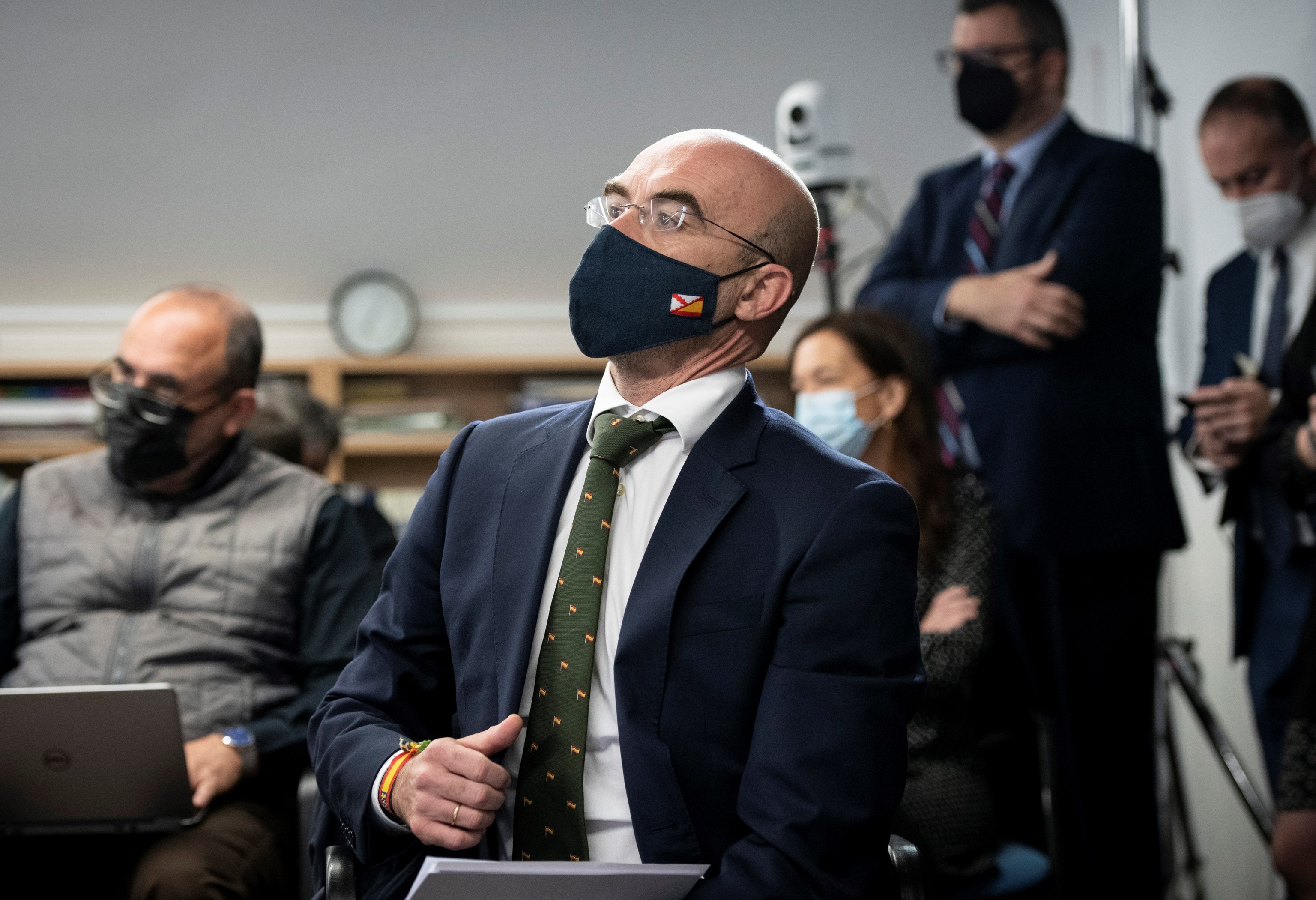 Jorge Buxad, porte-parole de Vox
