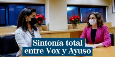 Harmonie totale entre Vox et Ayuso : « Restez en défense de la liberté, arrêtez-vous à gauche et vous aurez notre soutien »