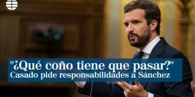 Pablo Casado à Pedro Sanchez sur l&rsquo;affaire Canet : « Que diable doit-il se passer en Espagne pour qu&rsquo;il assume une quelconque responsabilité ?
