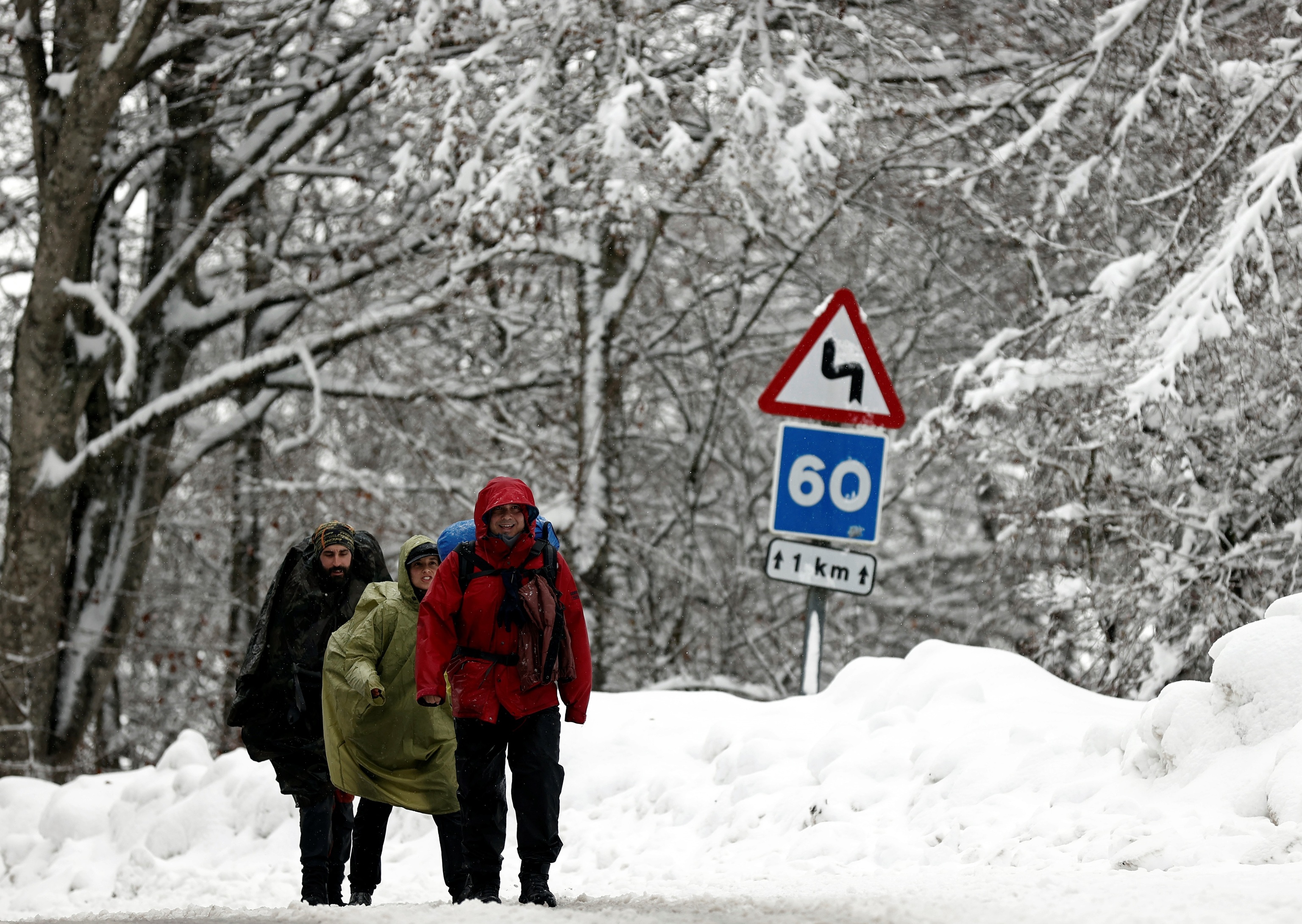 alerte de chute de neige