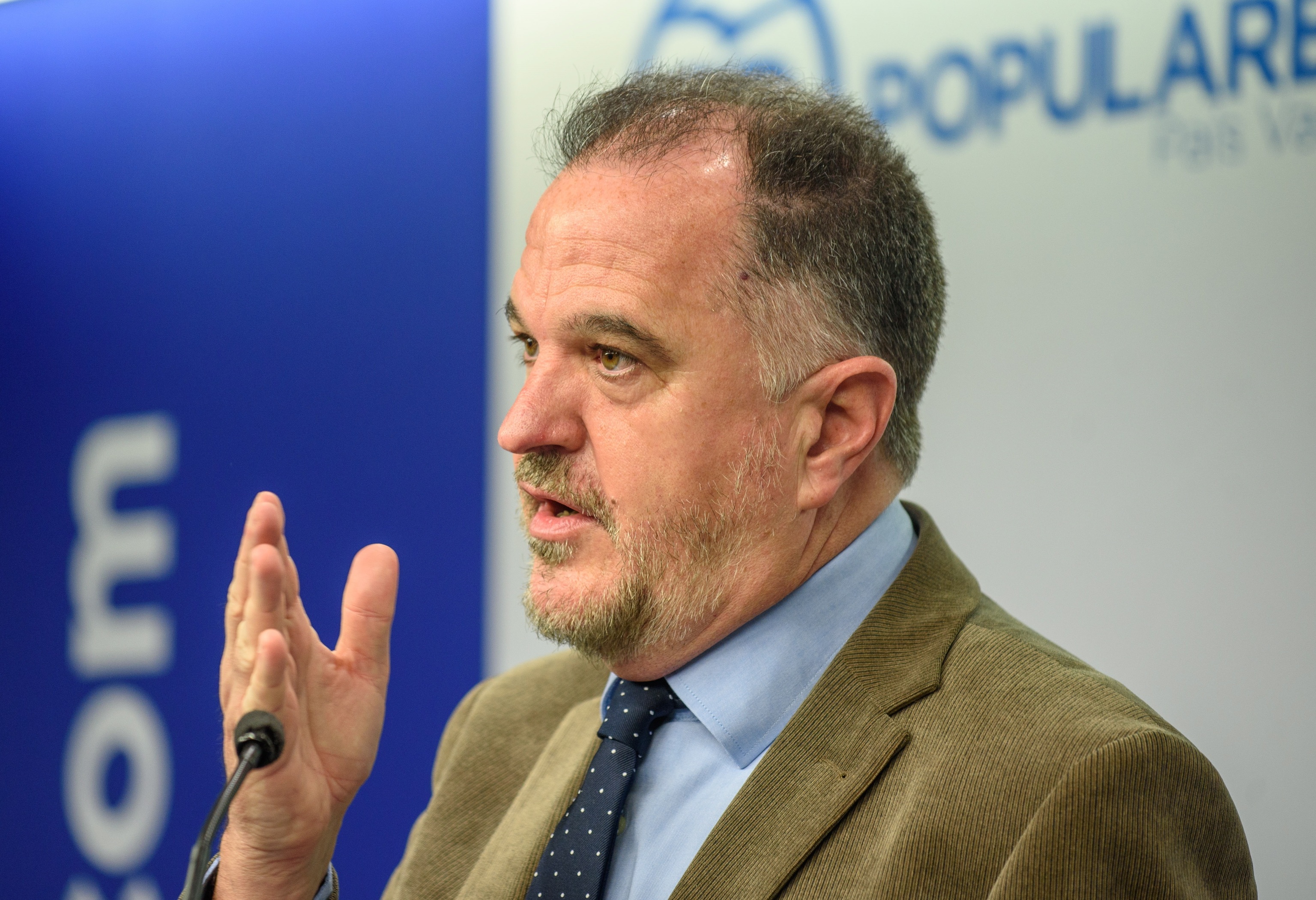 Le président du PP basque, Carlos Iturgaiz.