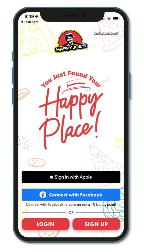 Happy Joe's dévoile l'application et le programme de fidélité les meilleurs de sa catégorie