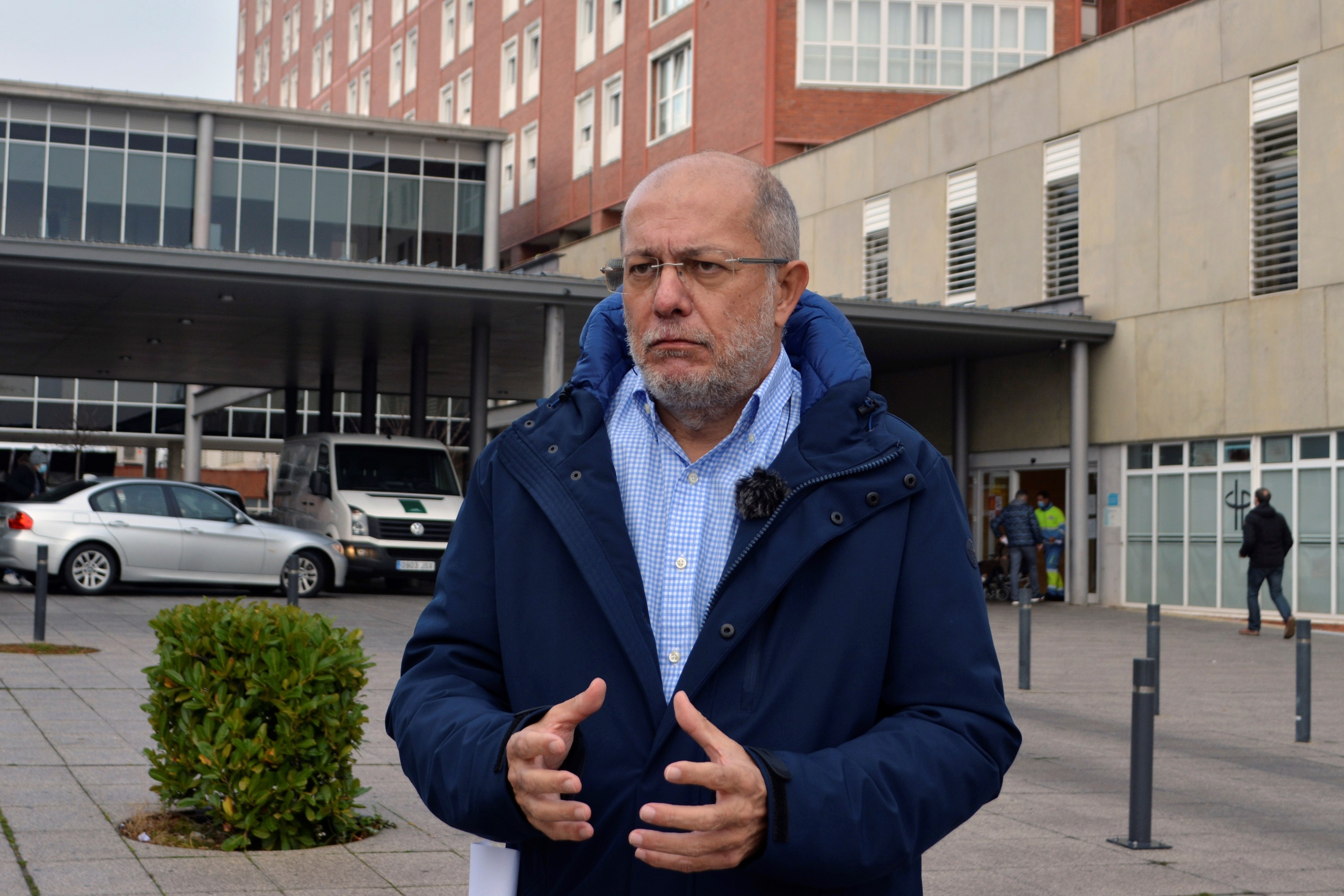 Francisco Igea, ce mardi à son retour à l'hôpital R