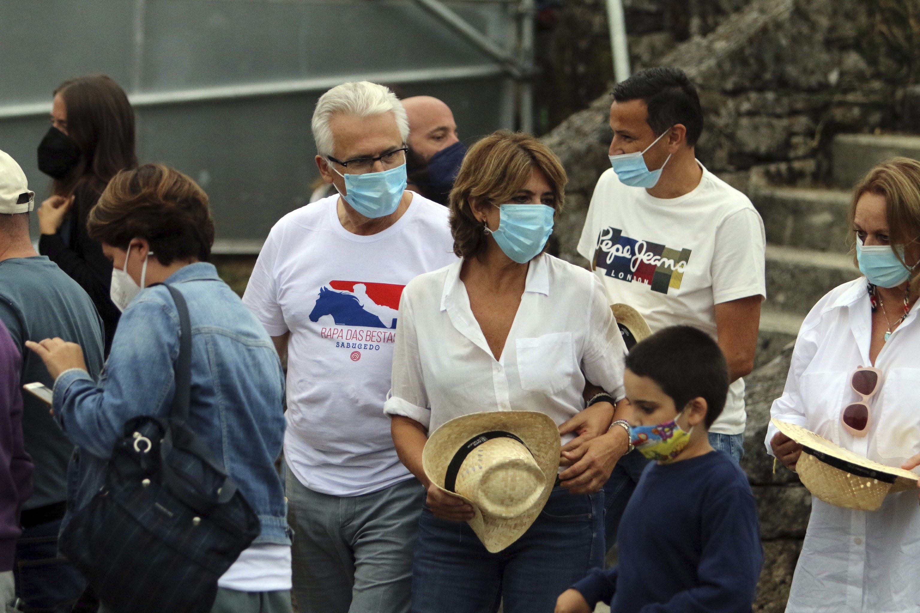 Dolores Delgado et Baltasar Garz