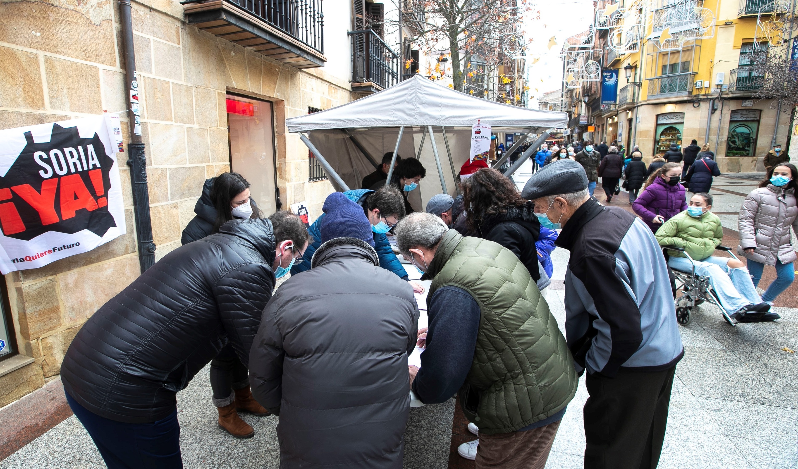 Point de collecte signature des candidatures Soria
