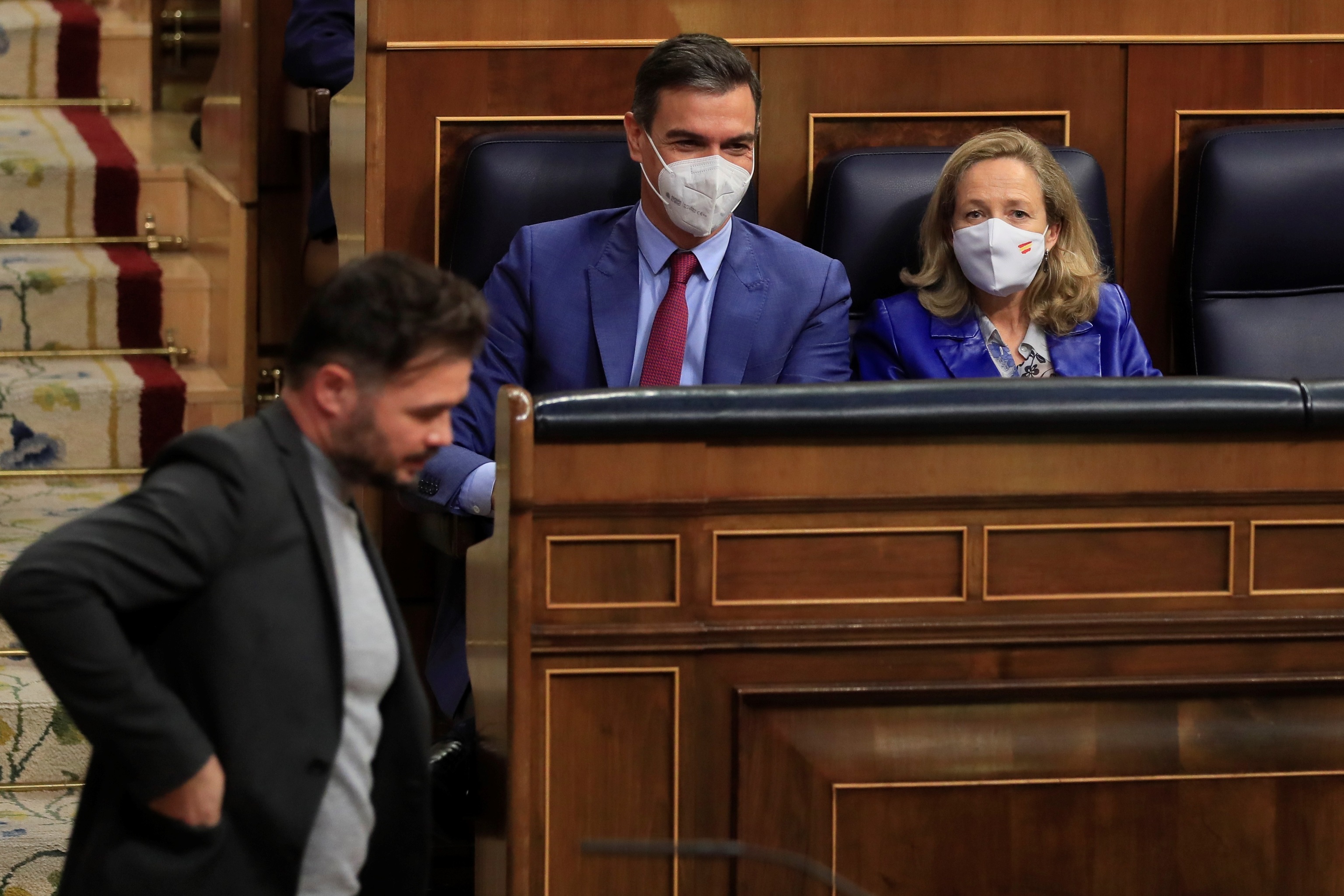 Le porte-parole de l'ERC, Gabriel Rufi