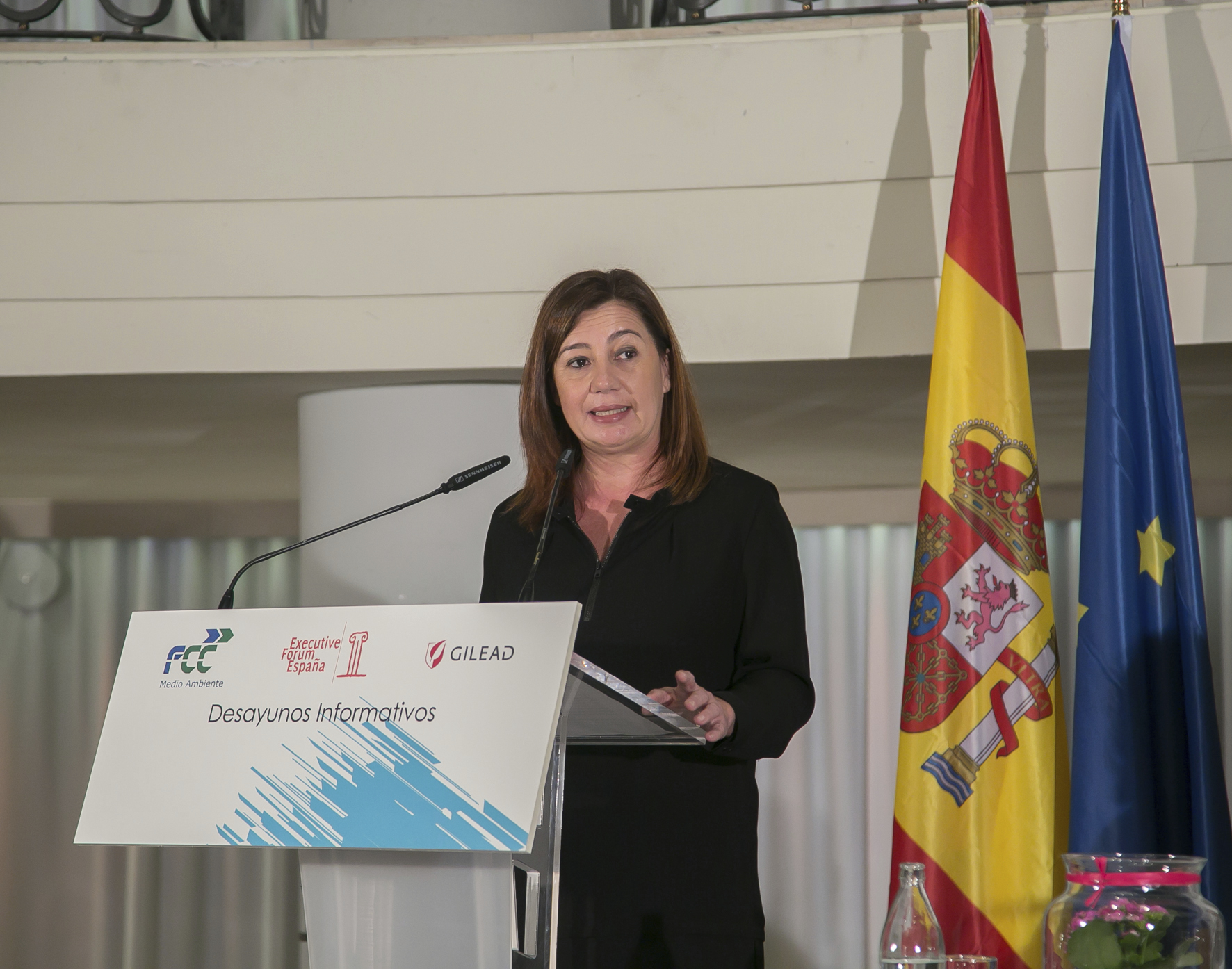La présidente des Baléares, Francina Armengol, lors d'un acte récent.
