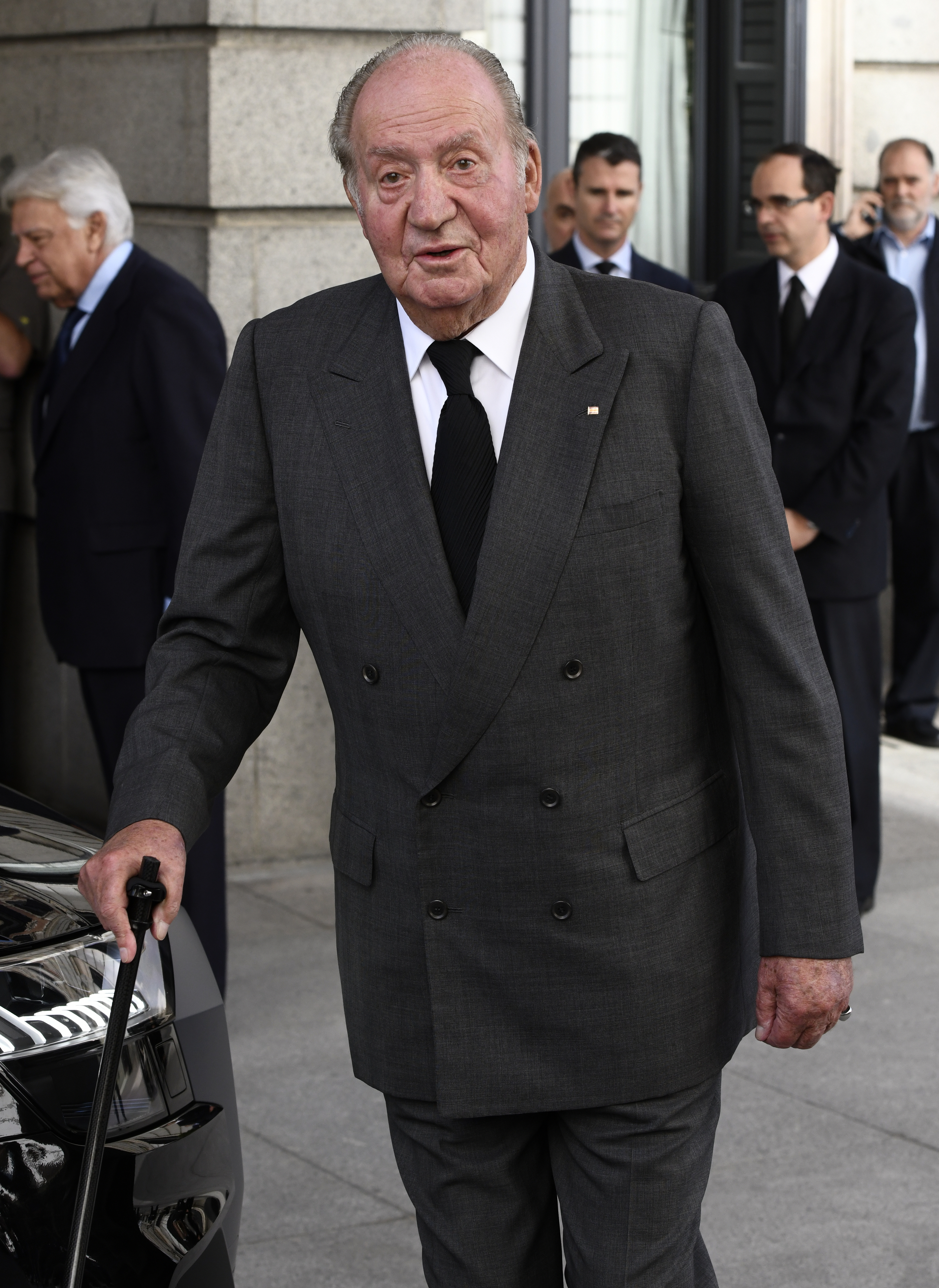 Le roi Juan Carlos, dans un acte au Congrès en 2019.