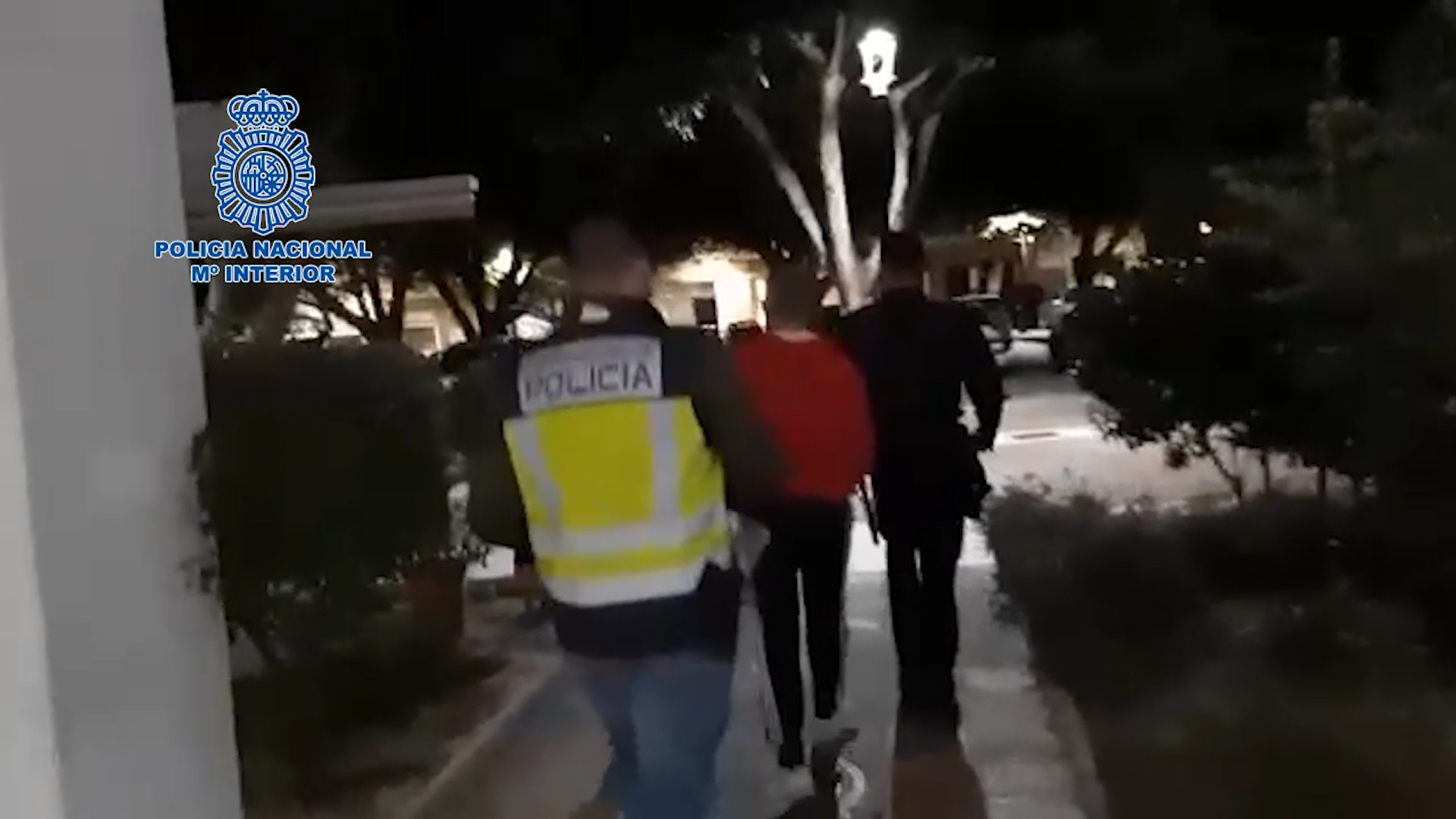Moment d'arrestation