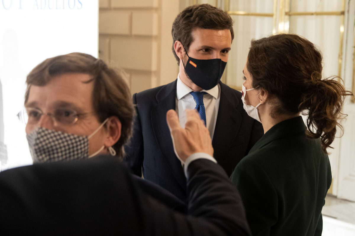 Pablo Casado et Isabel D