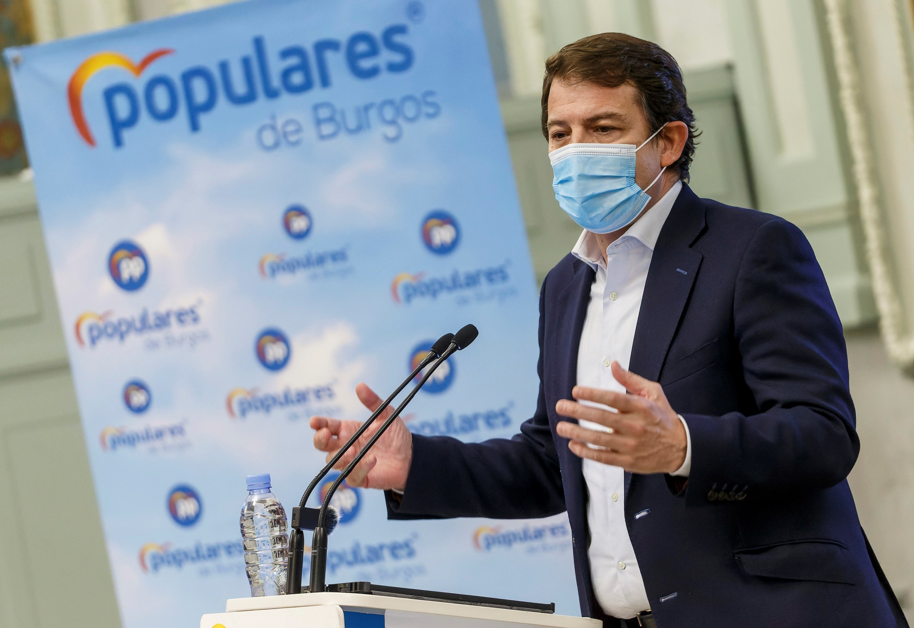 Le président du Parti populaire de Castilla y Le