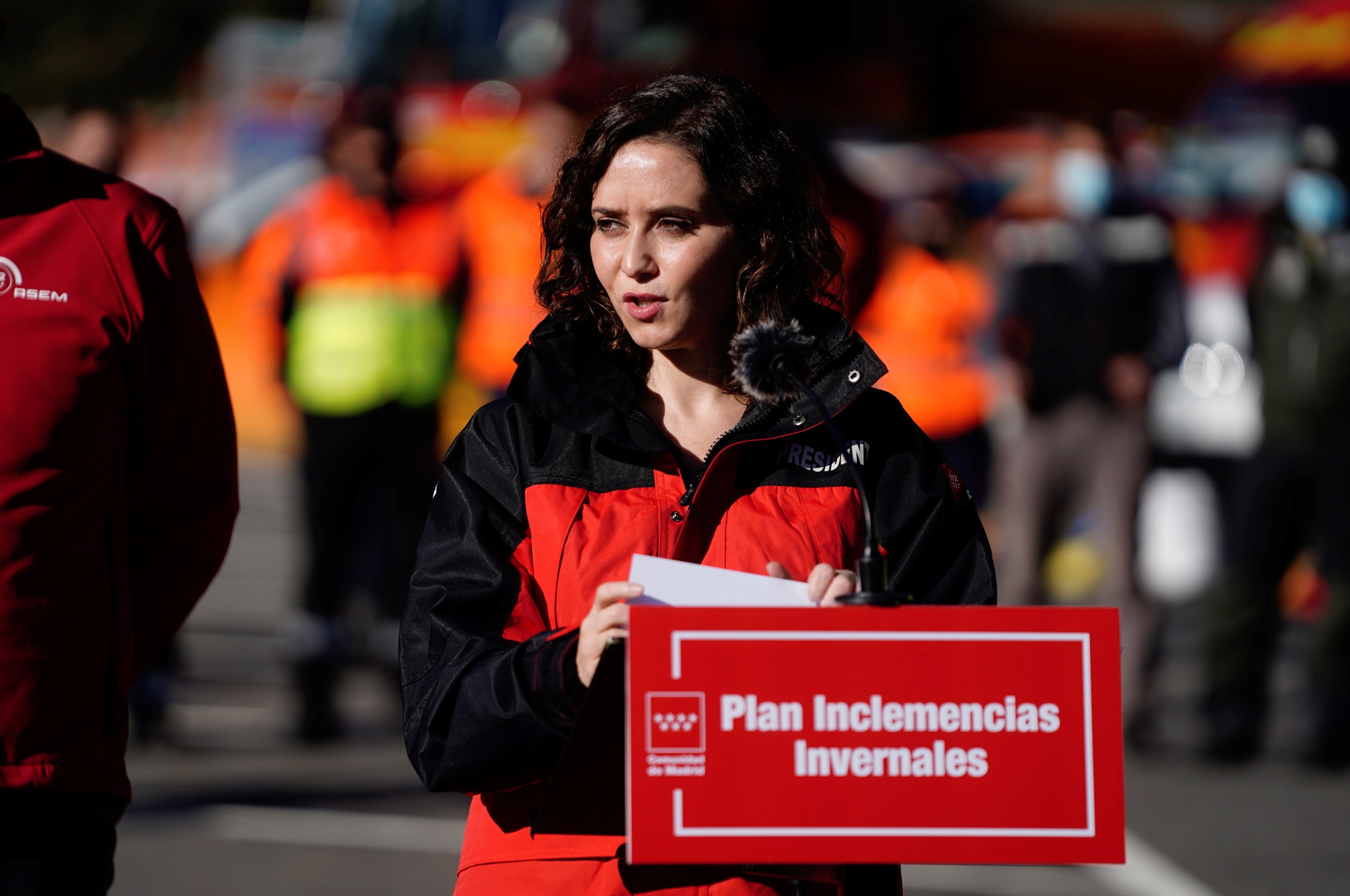 La présidente de Madrid, Isabel D