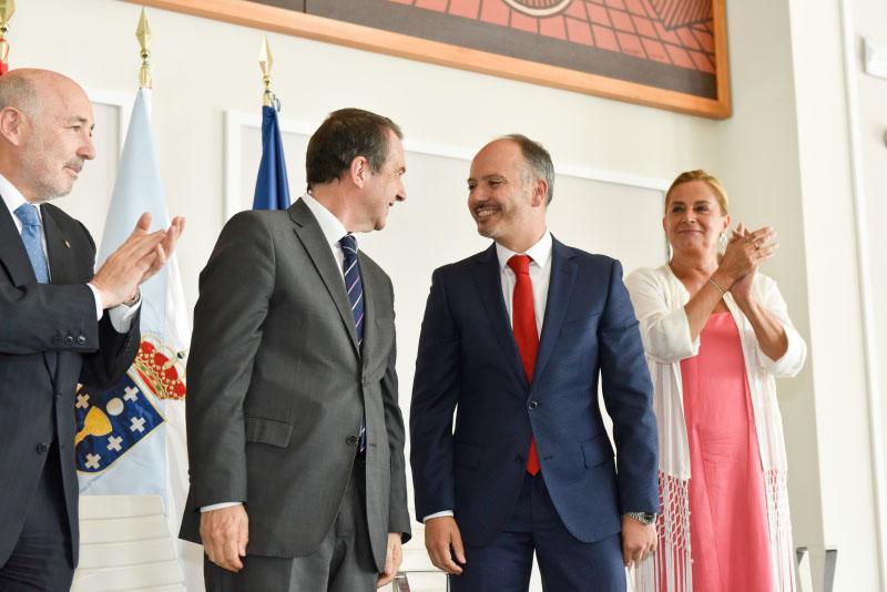 Silva et Caballero (deuxième, en partant de la gauche), en 2018.