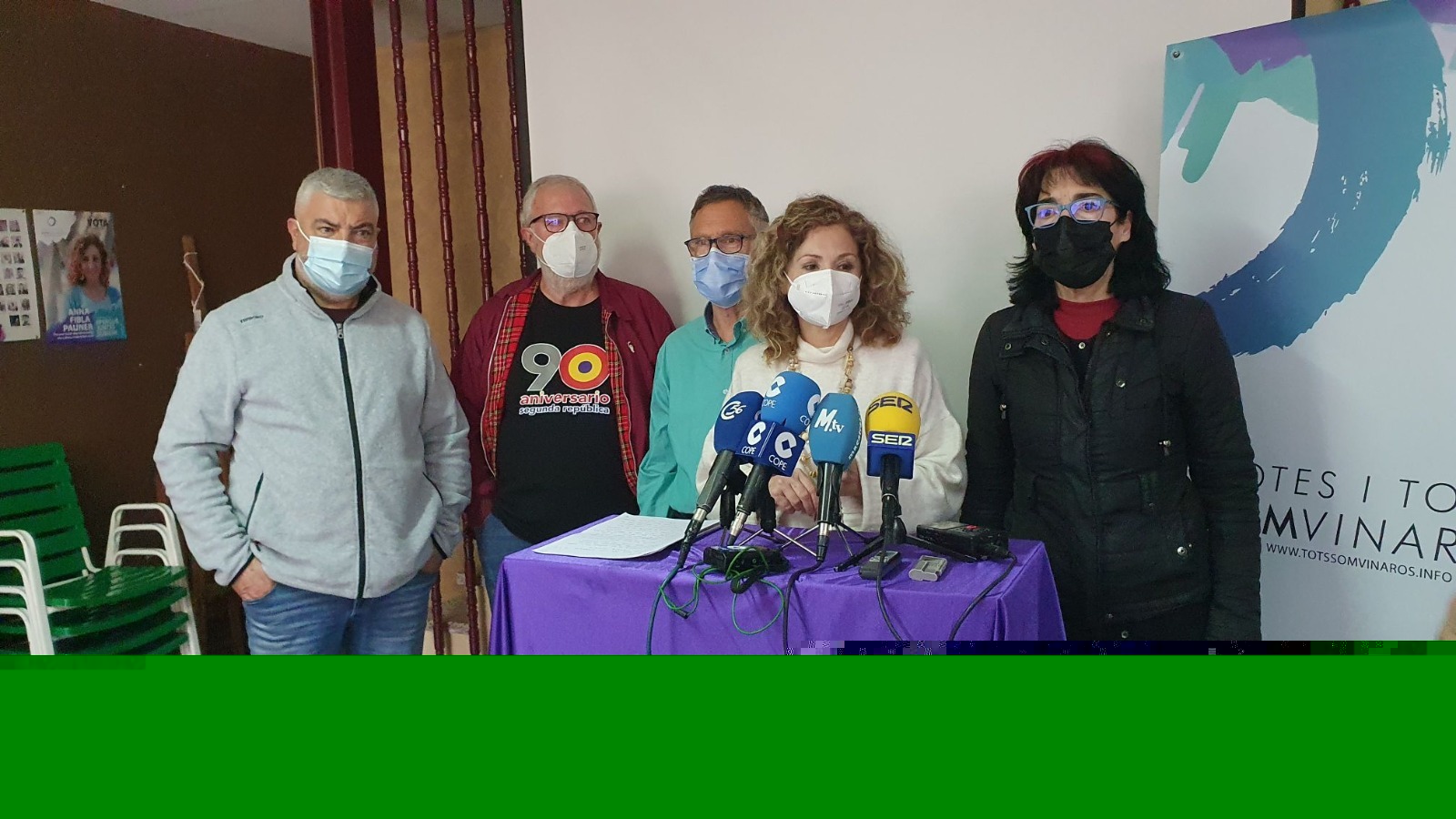 Conférence de presse, ce jeudi, de Tots Som Vinar