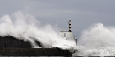 Six communautés ce dimanche en alerte orange pour la neige, le vent, la pluie et la mer agitée