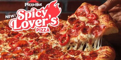 Arrive chaud !  Pizza Hut lance une nouvelle pizza épicée pour les amoureux
