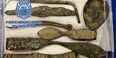 La police récupère à Cceres 12 000 pièces historiques de grande valeur scientifique qu&rsquo;un archéologue a pillées